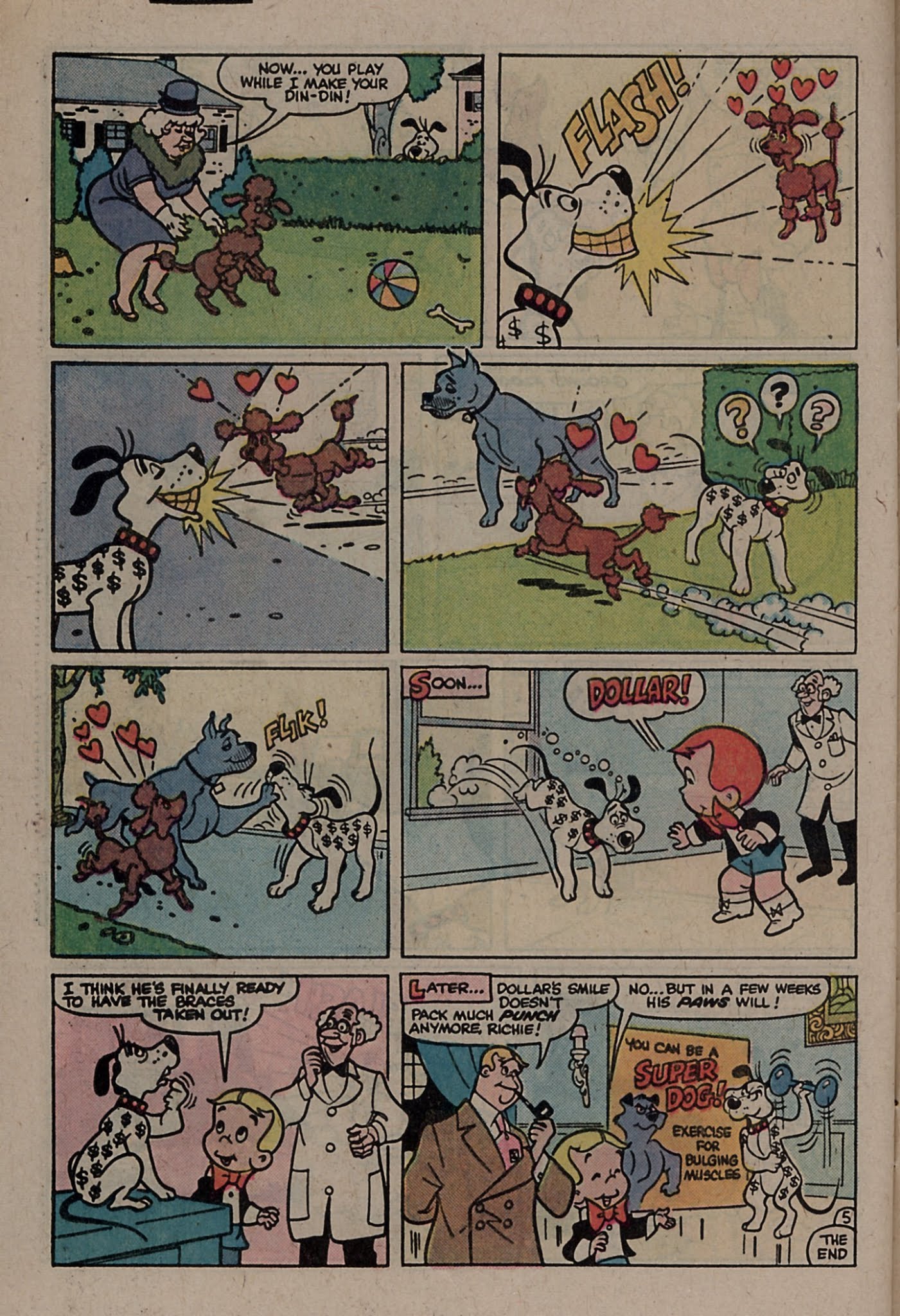 Read online Richie Rich & Dollar the Dog comic -  Issue #15 - 32