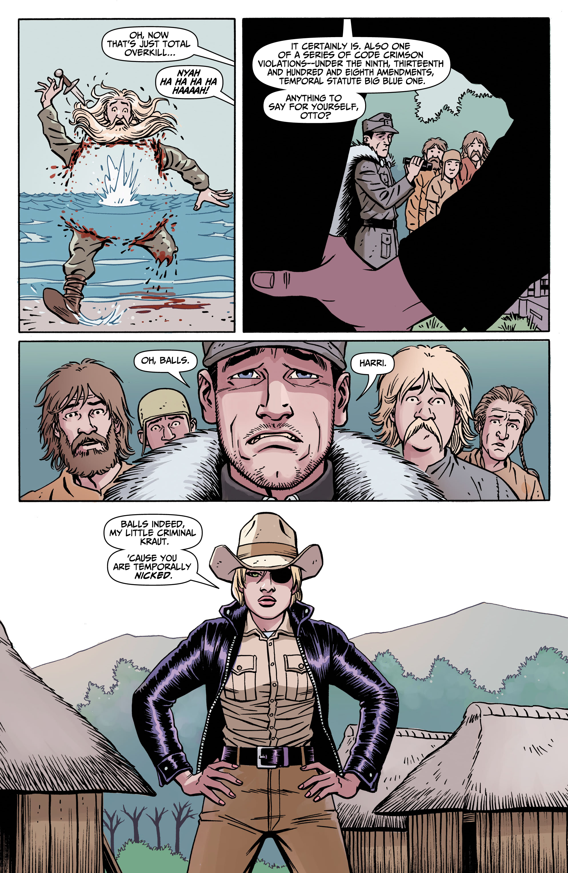 Read online Marjorie Finnegan, Temporal Criminal comic -  Issue #1 - 9