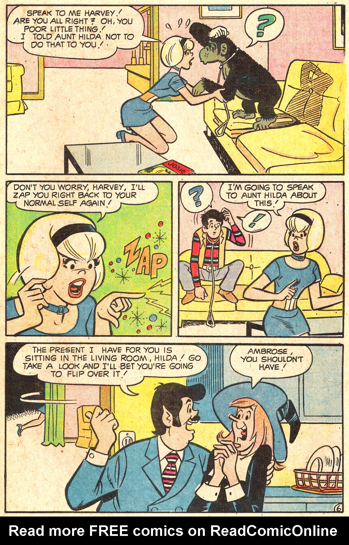 Read online Sabrina The Teenage Witch (1971) comic -  Issue #1 - 45