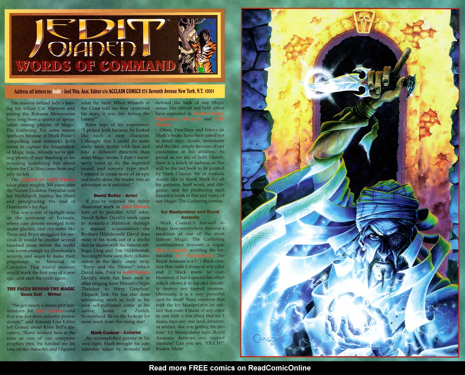 Legend of Jedit Ojanen; on the world of Magic: The Gathering issue 2 - Page 27