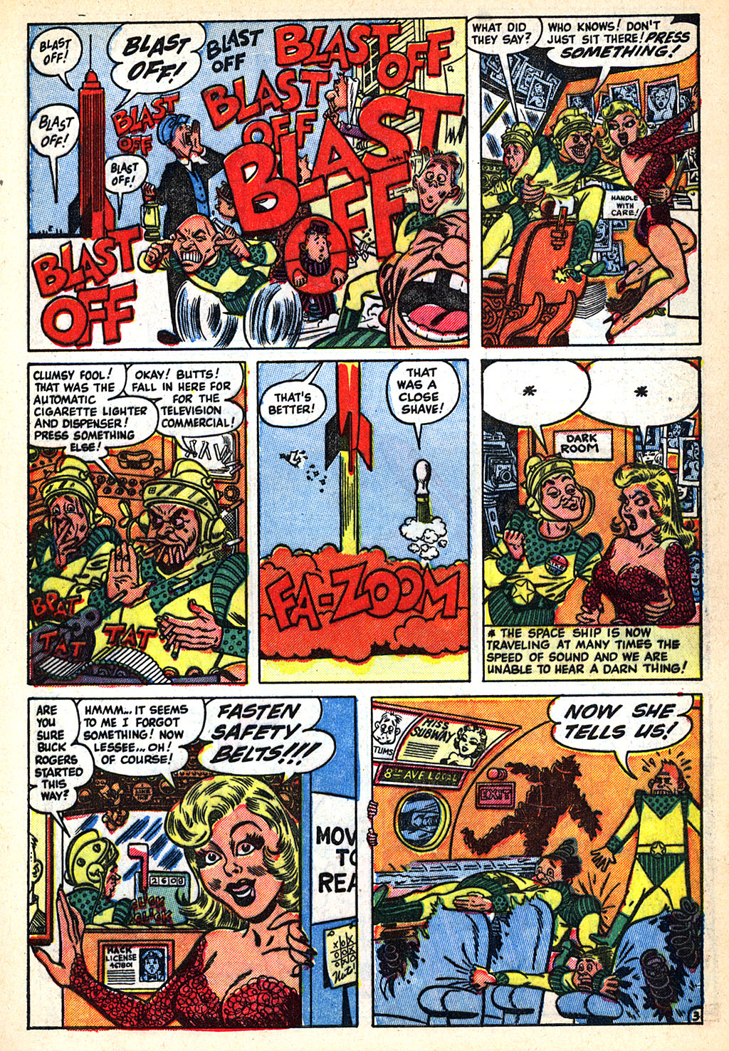 Read online Crazy (1953) comic -  Issue #1 - 5