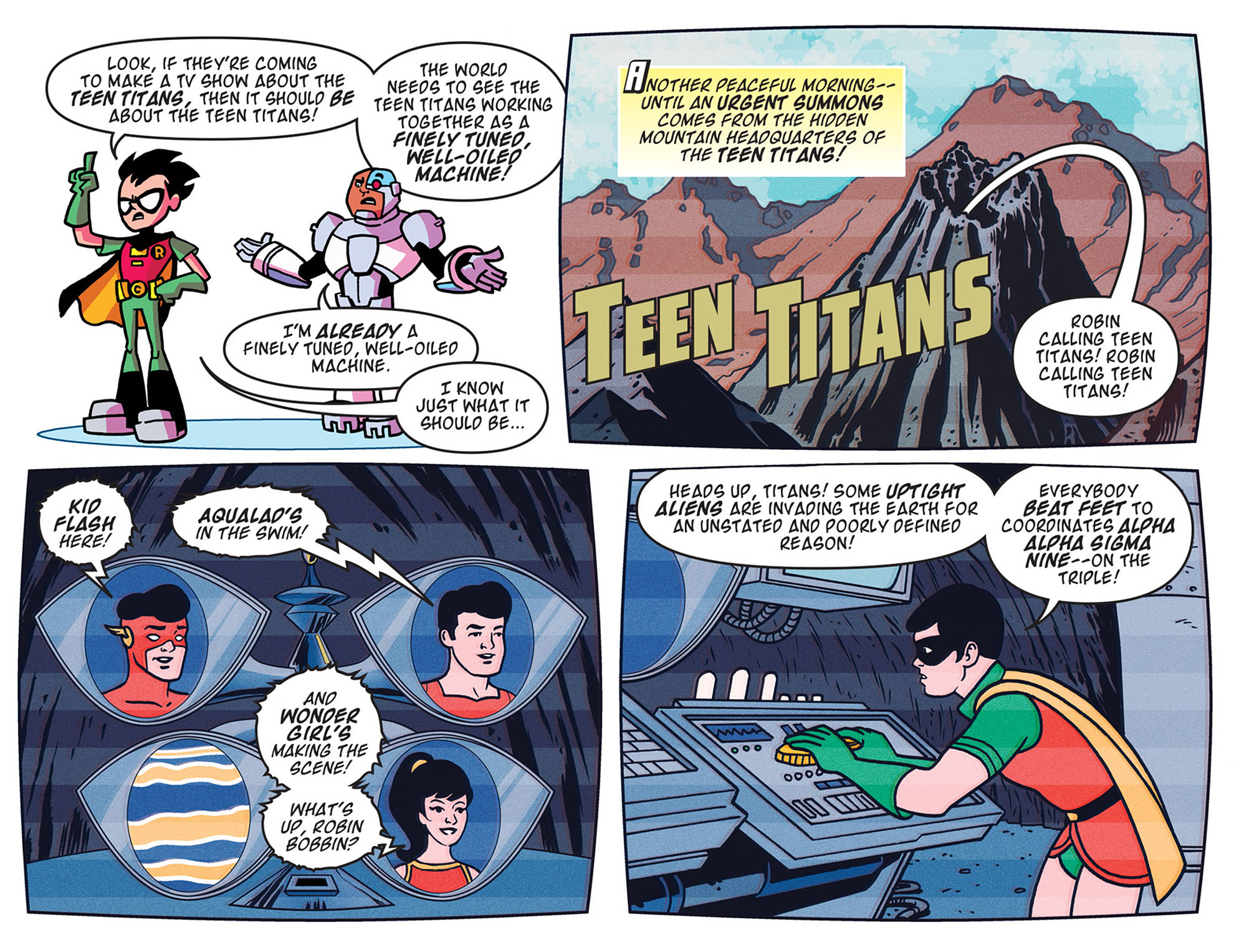 Read online Teen Titans Go! (2013) comic -  Issue #35 - 12