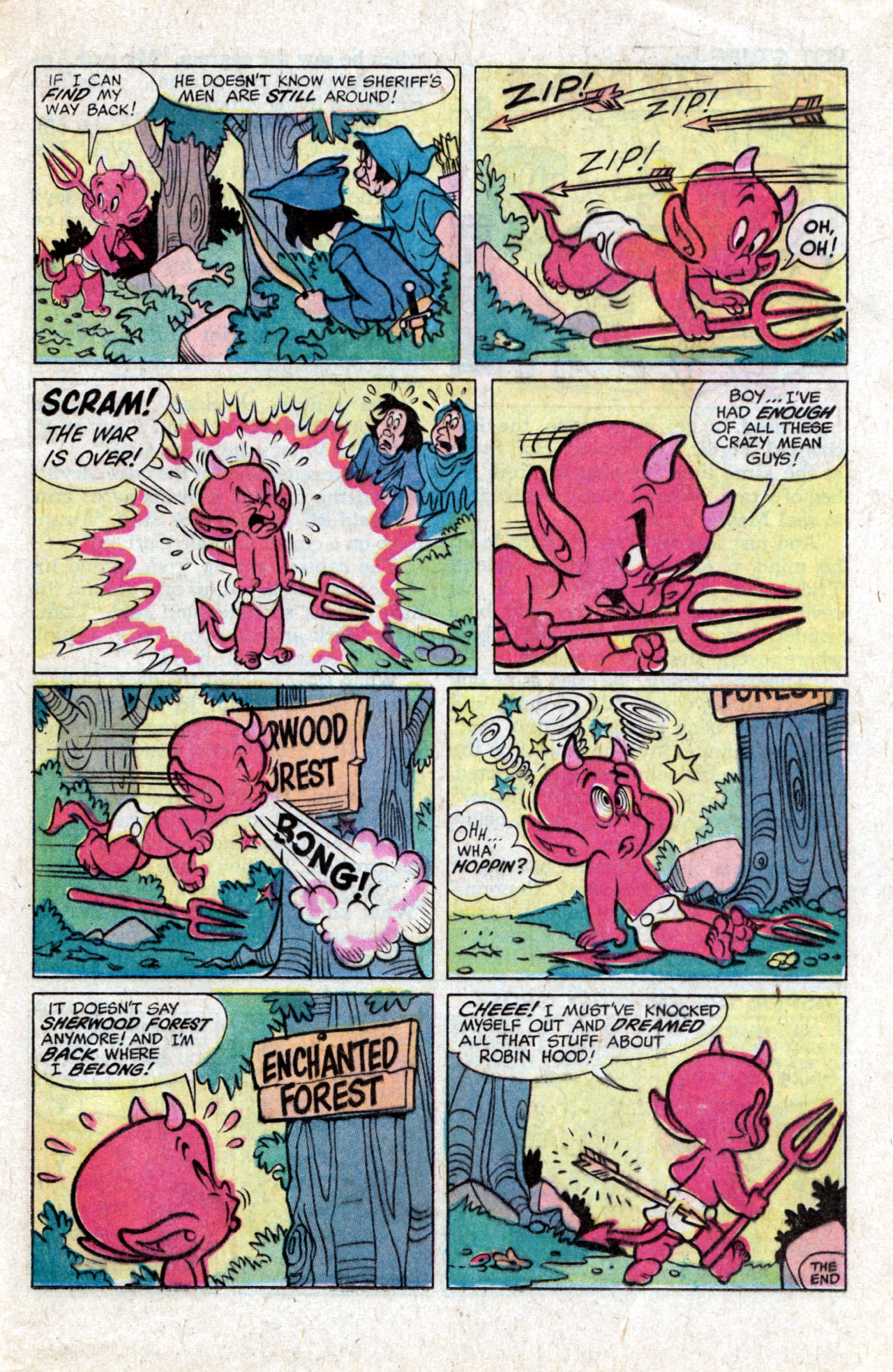 Read online Hot Stuff, the Little Devil comic -  Issue #131 - 25