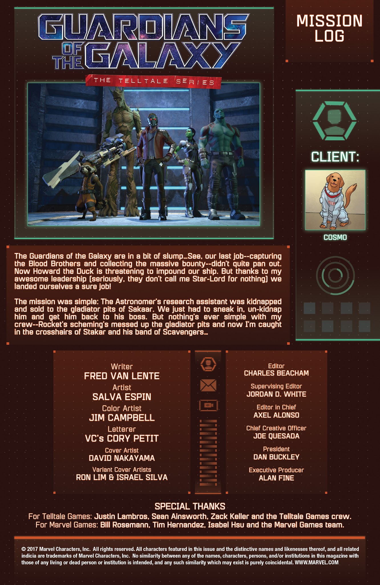 Read online Guardians of the Galaxy: Telltale Games comic -  Issue #3 - 2