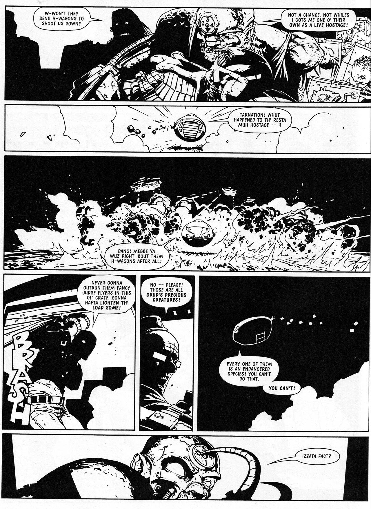 Read online Judge Dredd Megazine (vol. 3) comic -  Issue #69 - 22