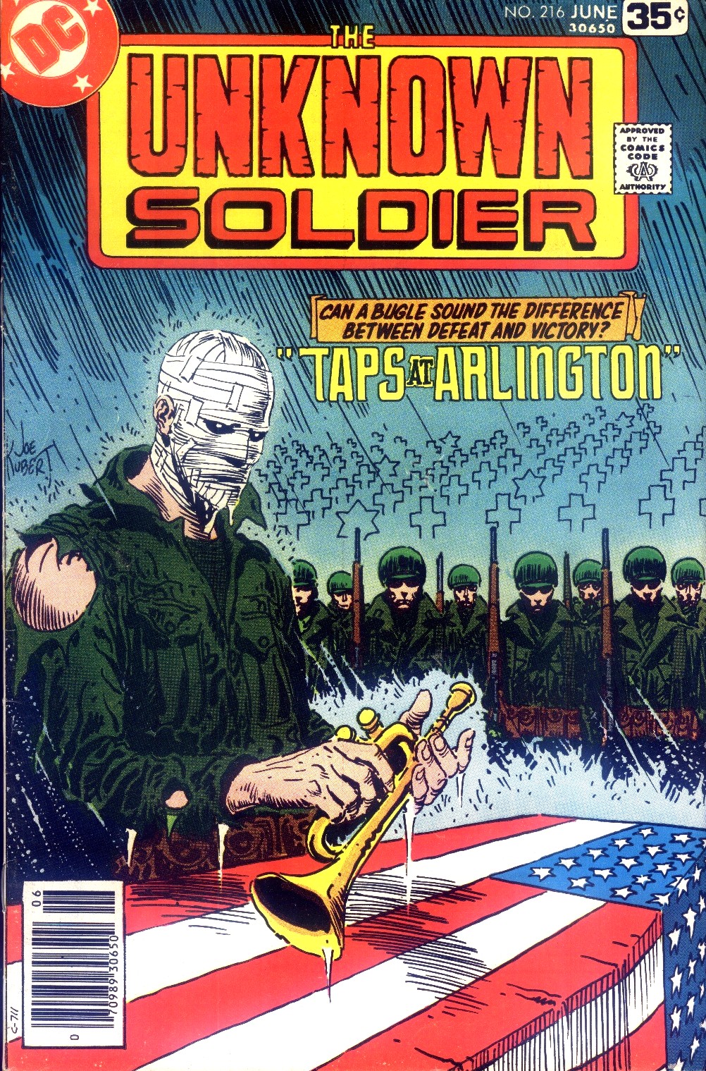 Read online Unknown Soldier (1977) comic -  Issue #216 - 1