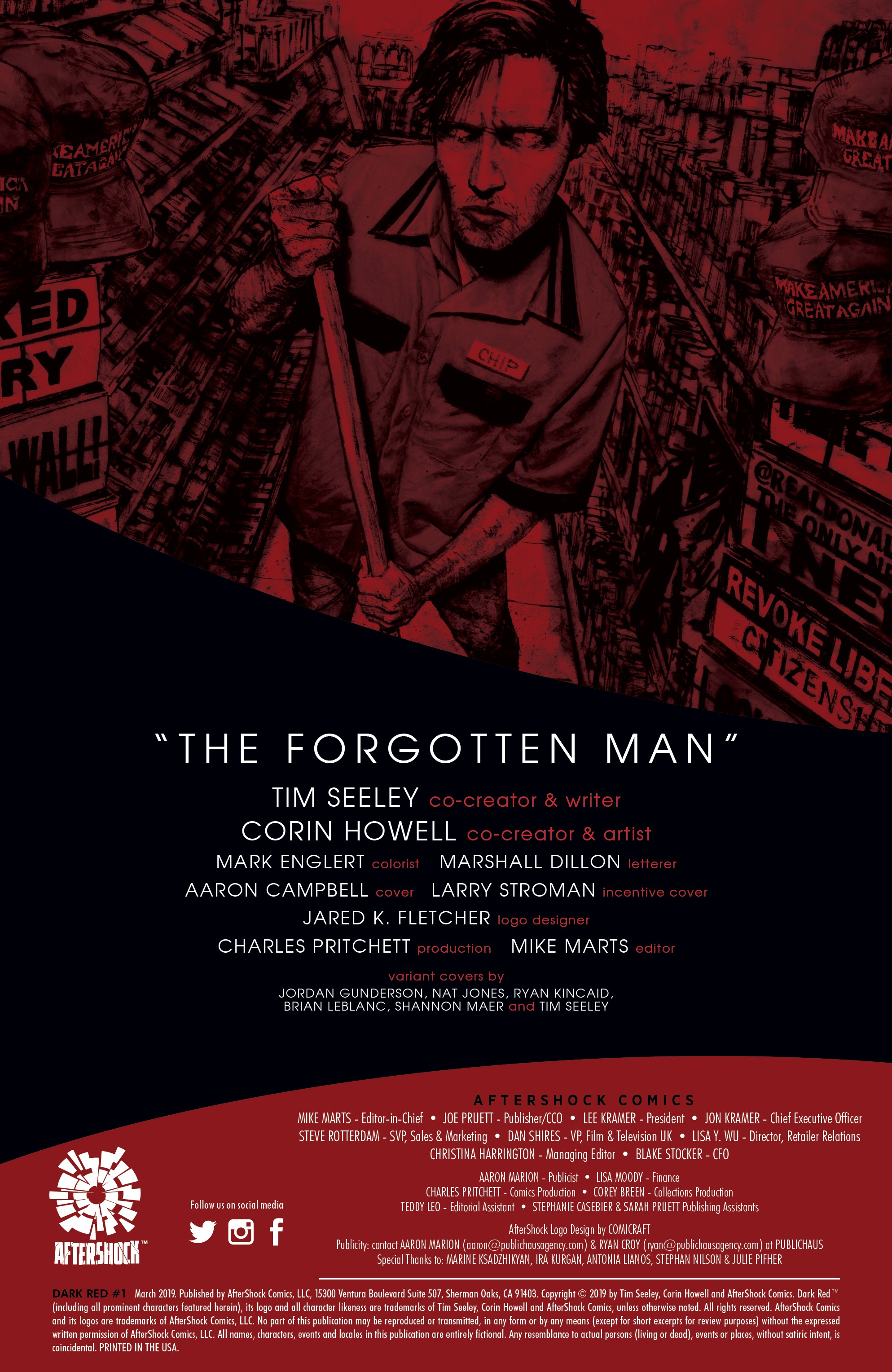 Read online Dark Red comic -  Issue #1 - 2