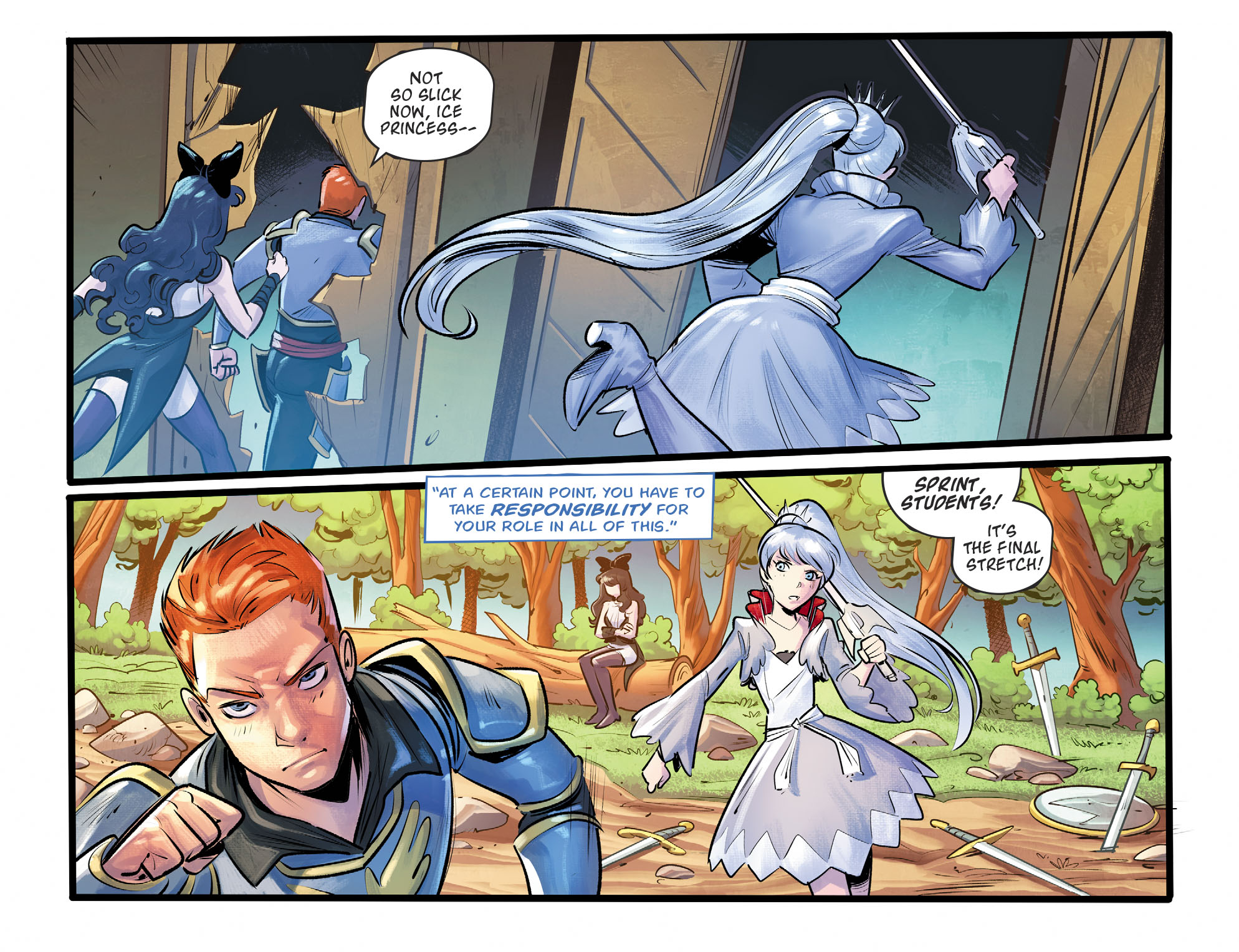 Read online RWBY comic -  Issue #5 - 16