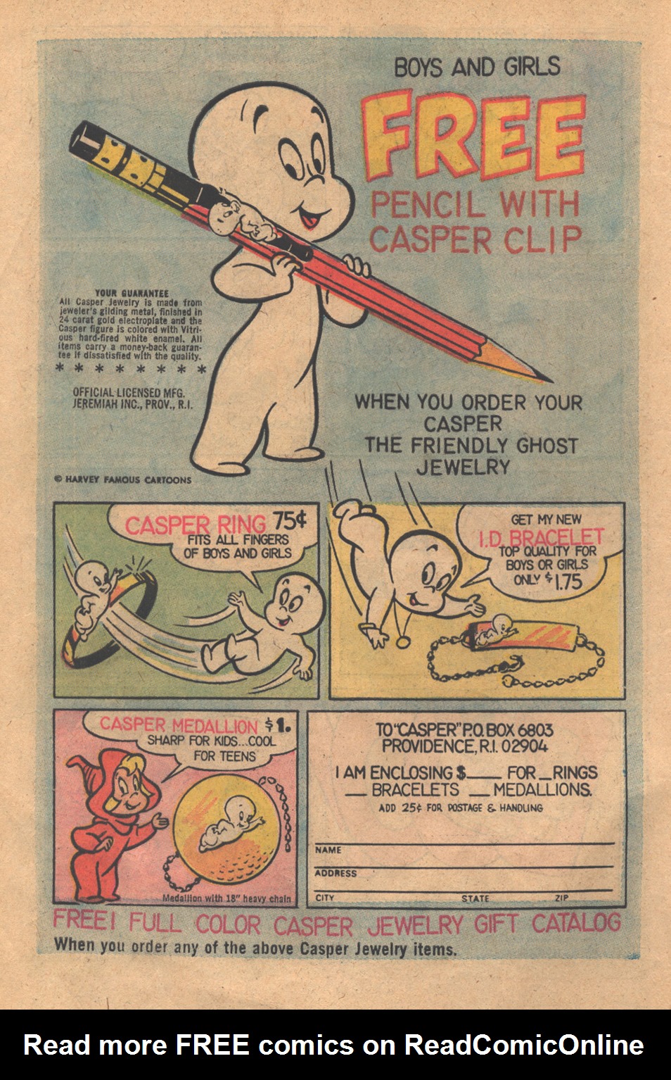 Read online Spooky comic -  Issue #135 - 4