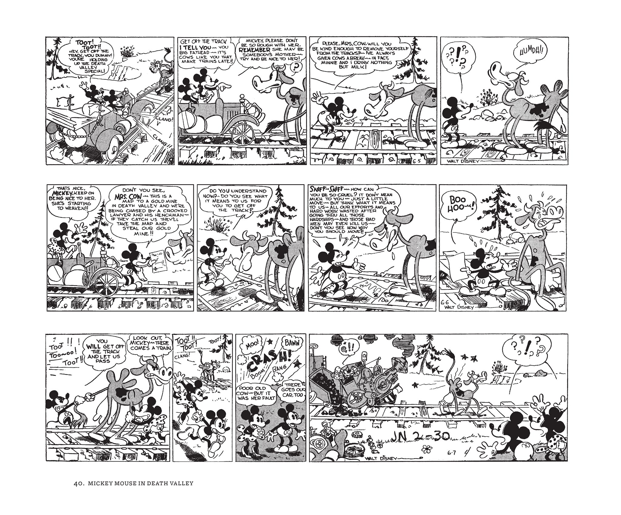 Read online Walt Disney's Mickey Mouse by Floyd Gottfredson comic -  Issue # TPB 1 (Part 1) - 40