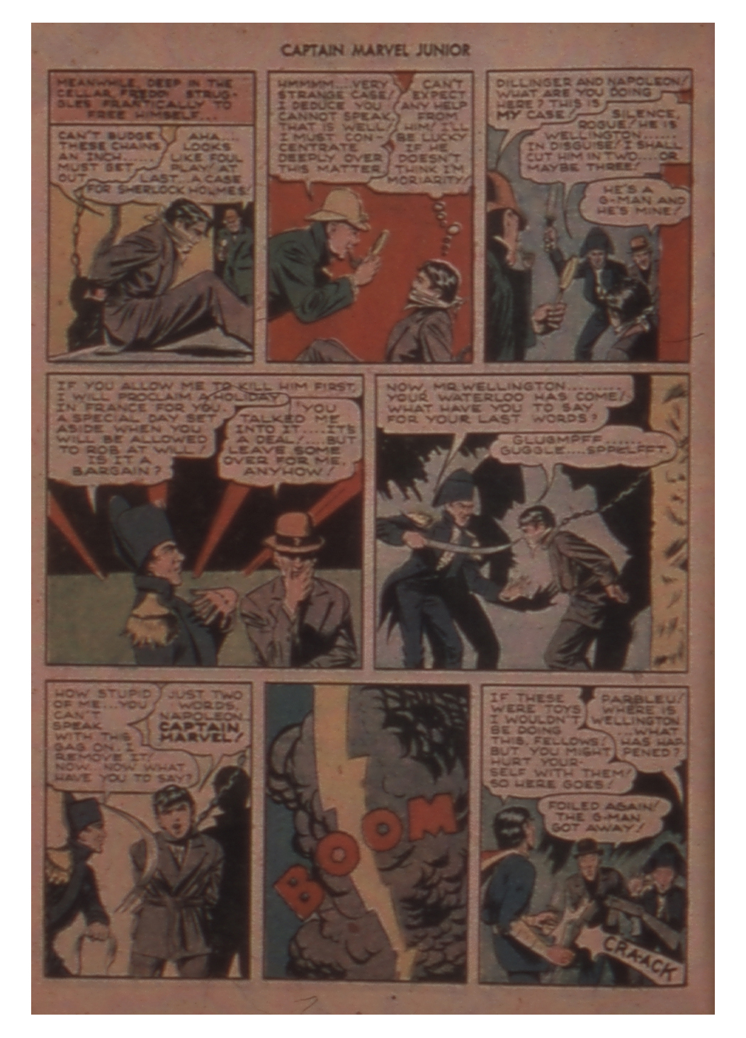 Read online Captain Marvel, Jr. comic -  Issue #32 - 20