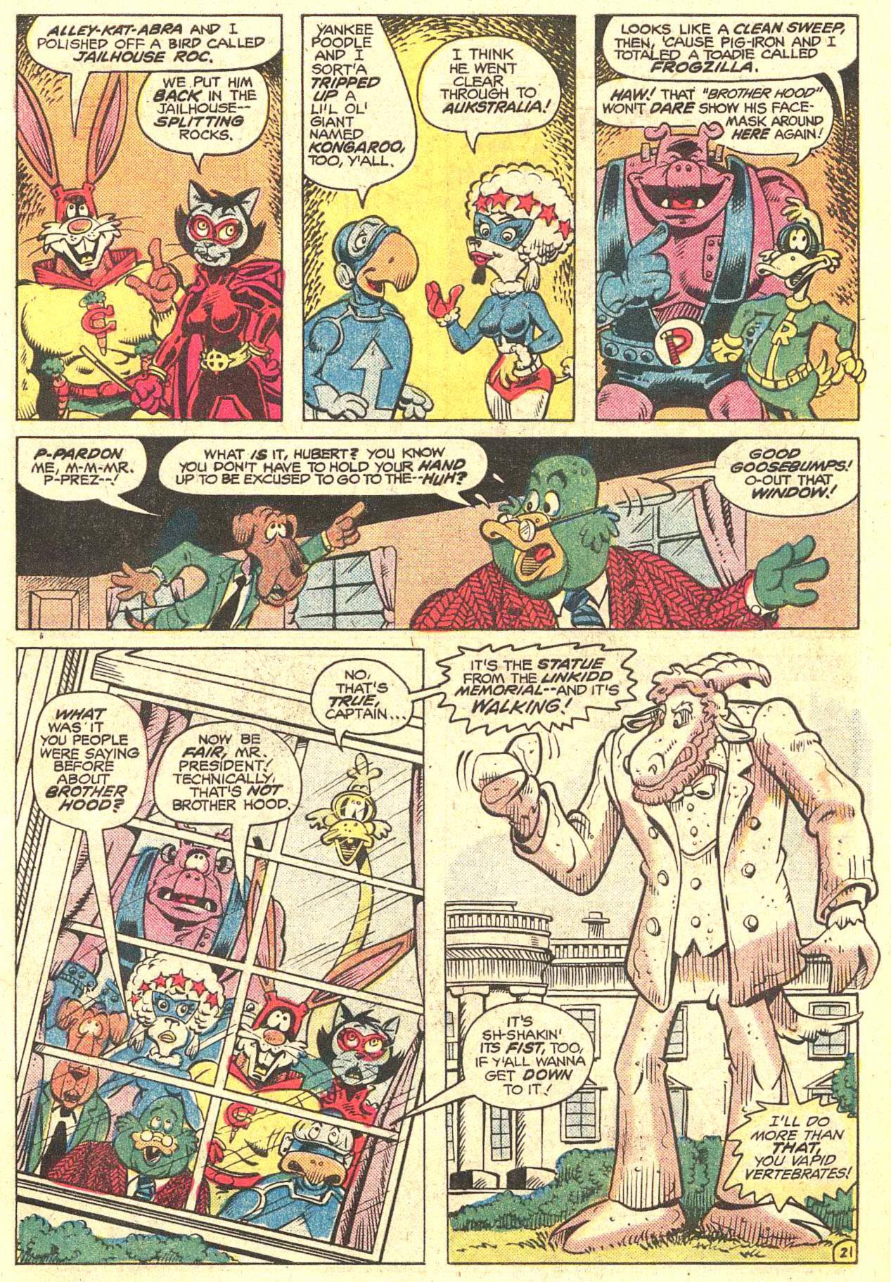 Read online Captain Carrot and His Amazing Zoo Crew! comic -  Issue #3 - 22