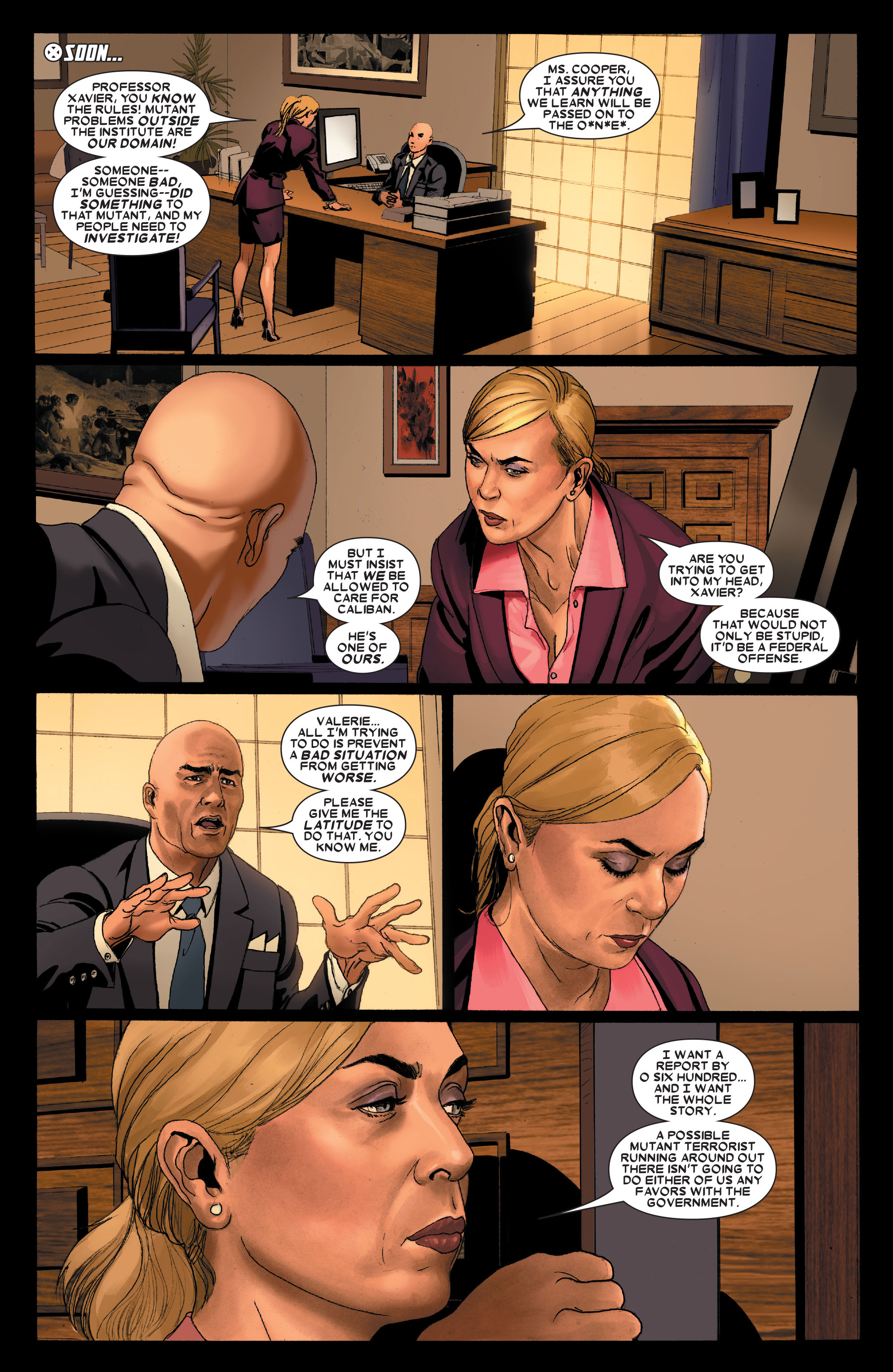 Read online Uncanny X-Men (1963) comic -  Issue #487 - 19