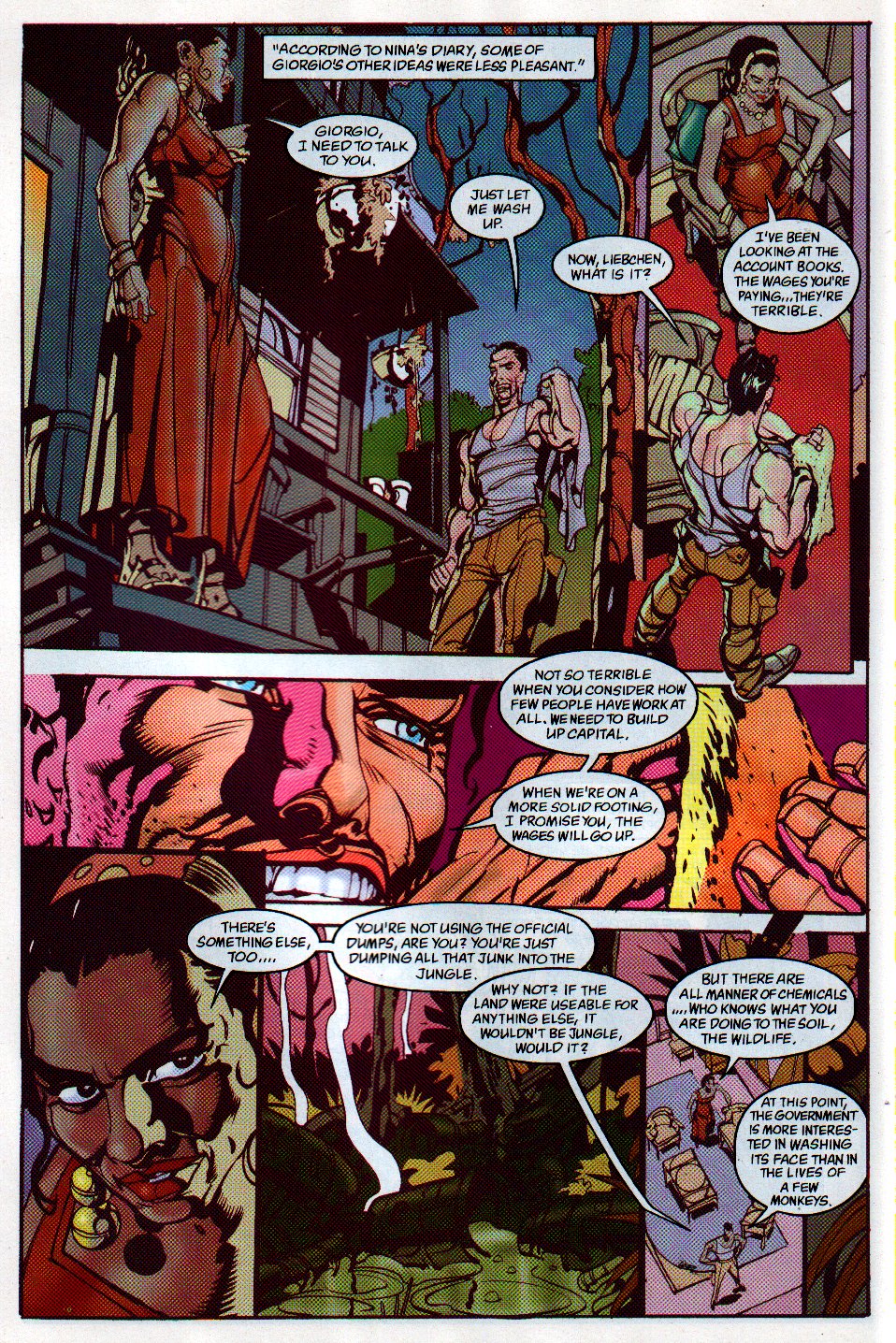 Read online John Jakes' Mulkon Empire comic -  Issue #1 - 16