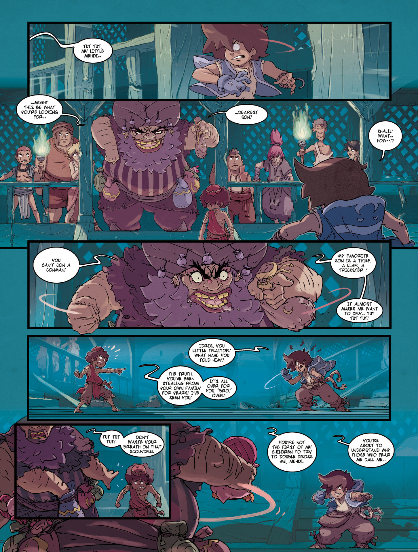 Read online Golam comic -  Issue #1 - 10