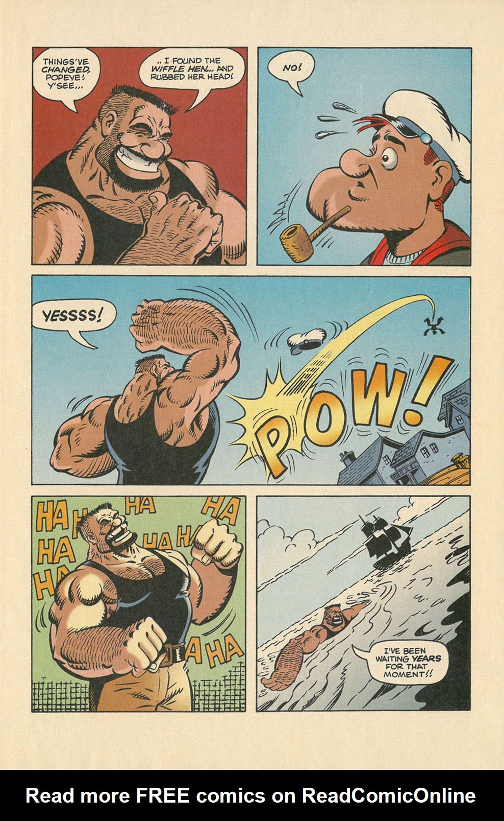 Read online The Wedding of Popeye & Olive comic -  Issue # Full - 13