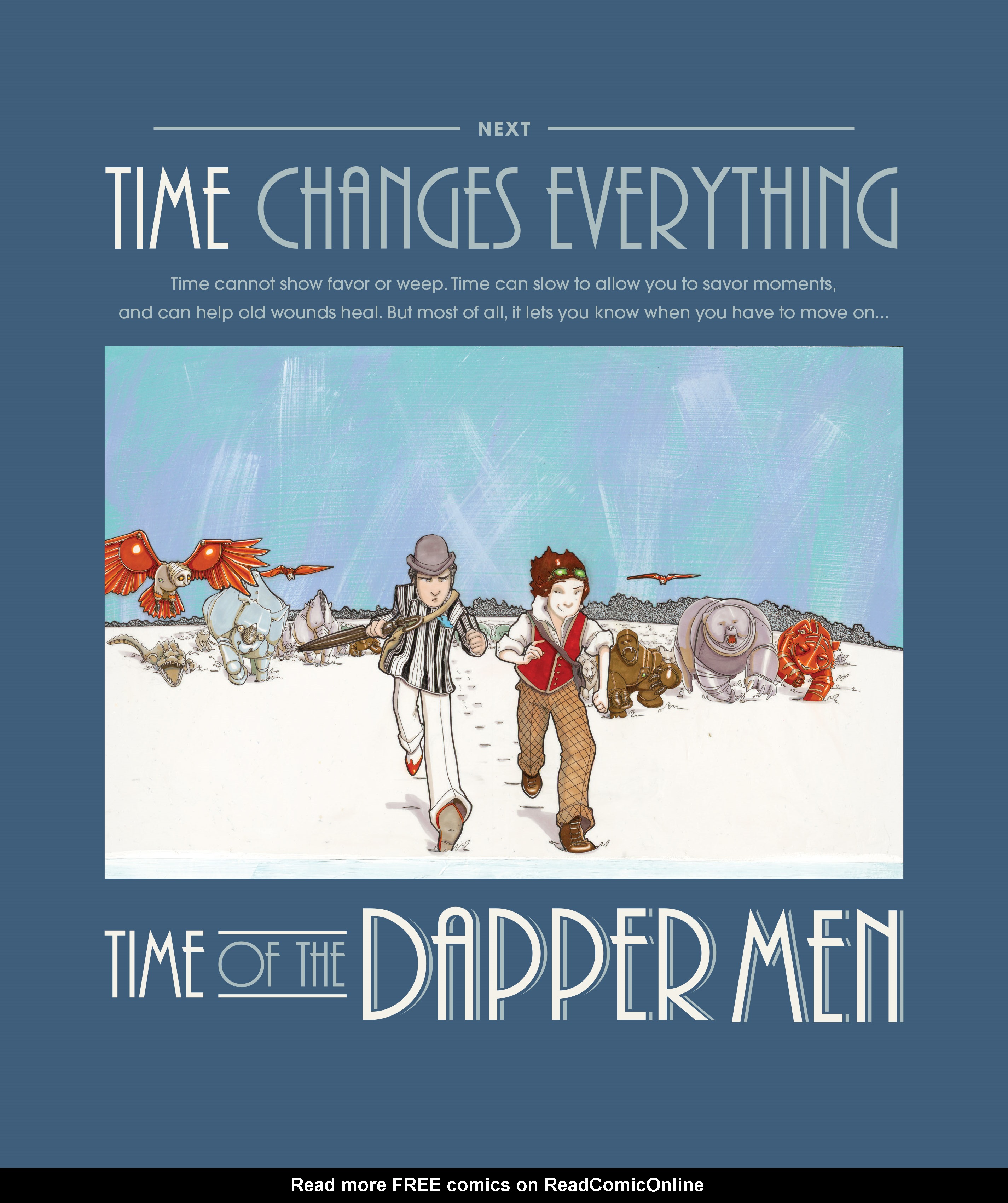Read online Return of the Dapper Men comic -  Issue # TPB - 139