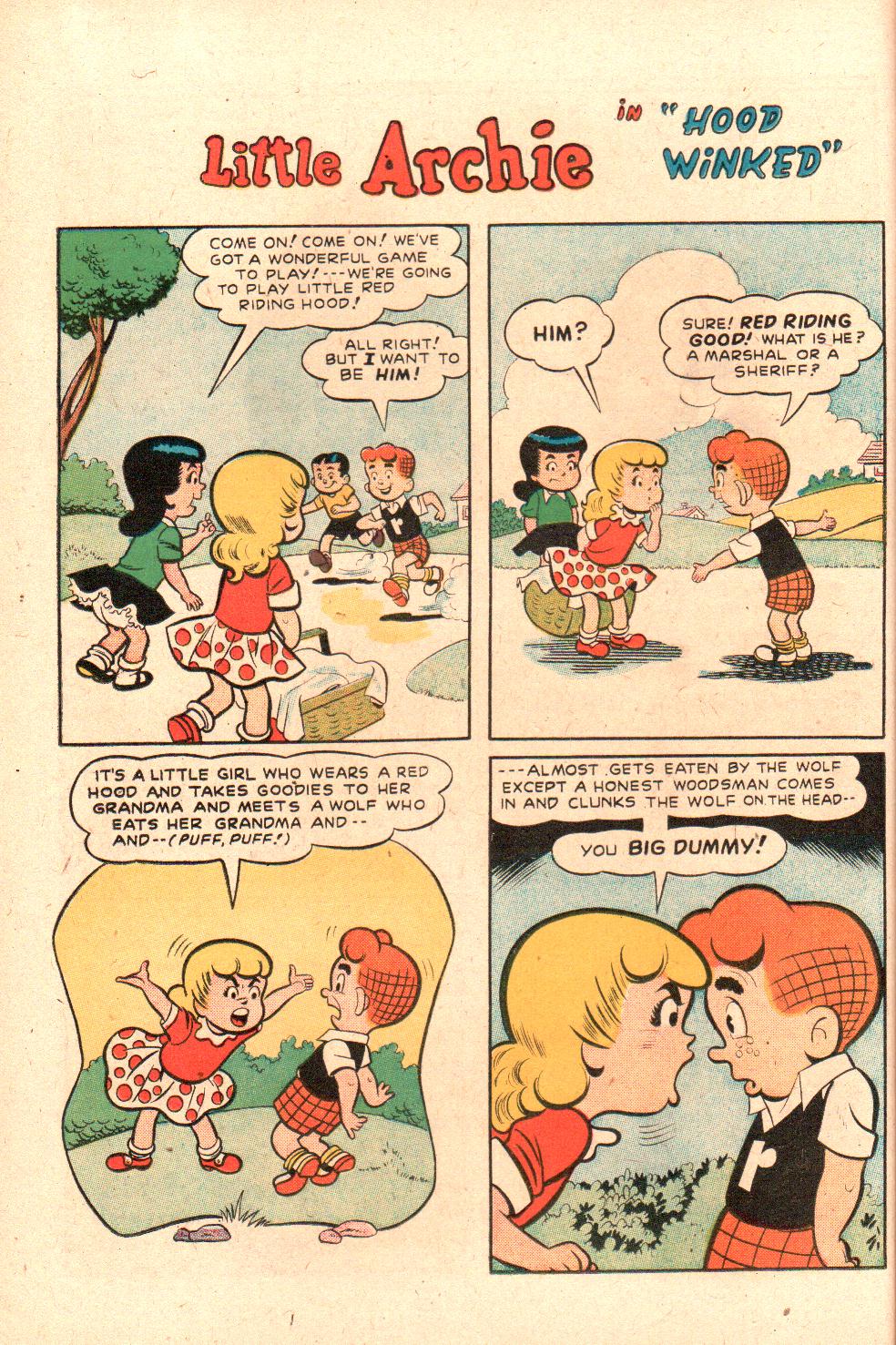 Read online Little Archie (1956) comic -  Issue #7 - 38