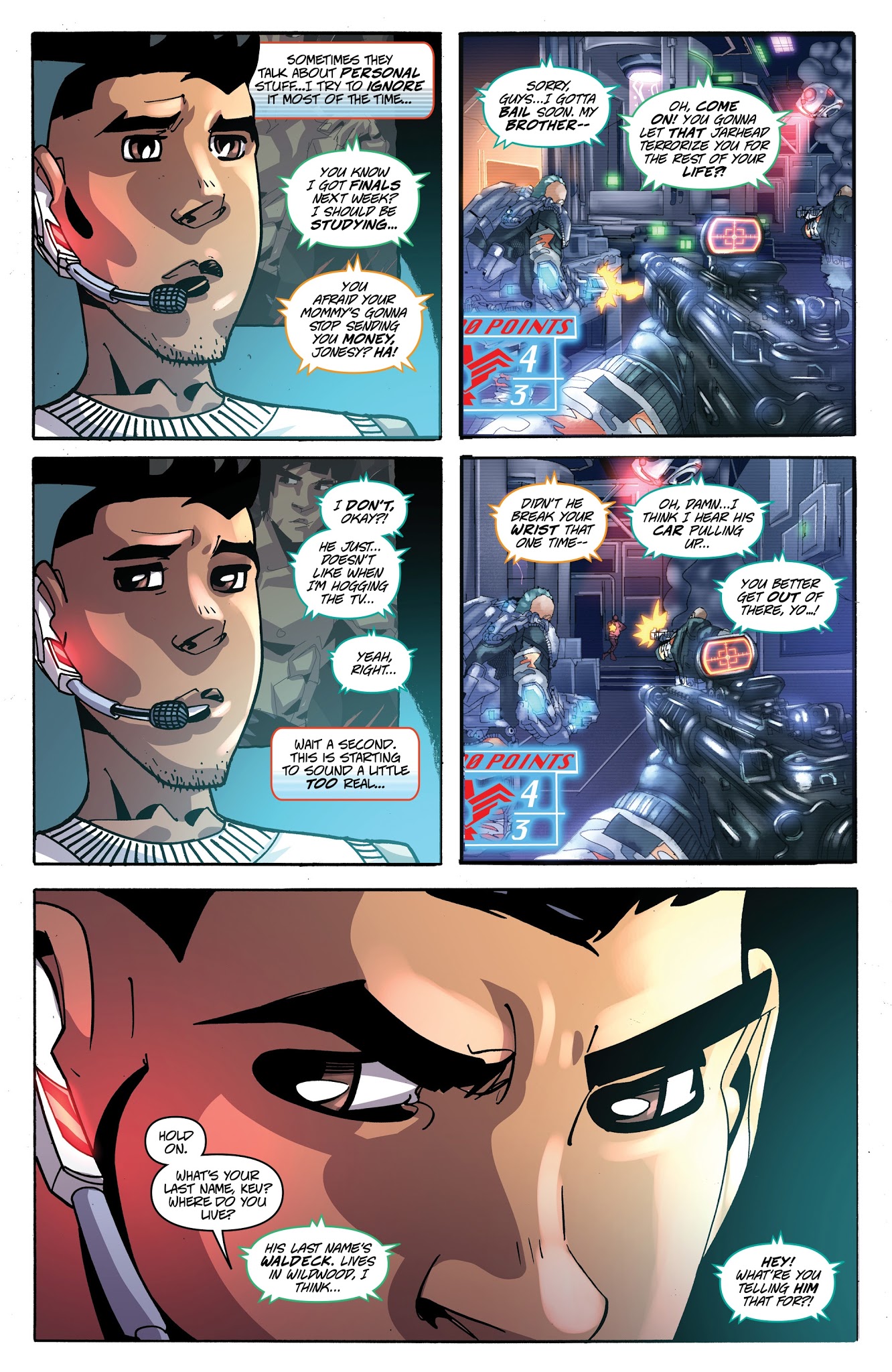 Read online Accell comic -  Issue #4 - 12