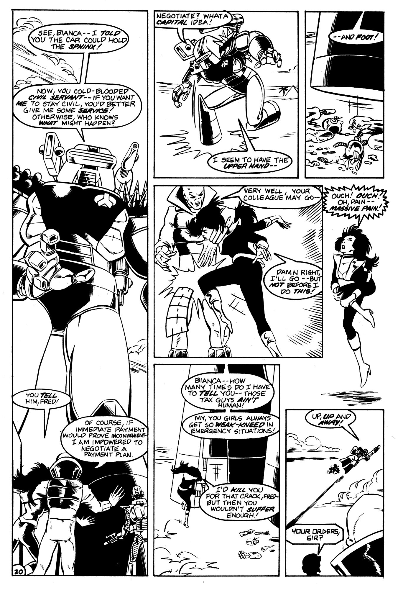 Read online Aristocratic Xtraterrestrial Time-Traveling Thieves comic -  Issue #1 - 22