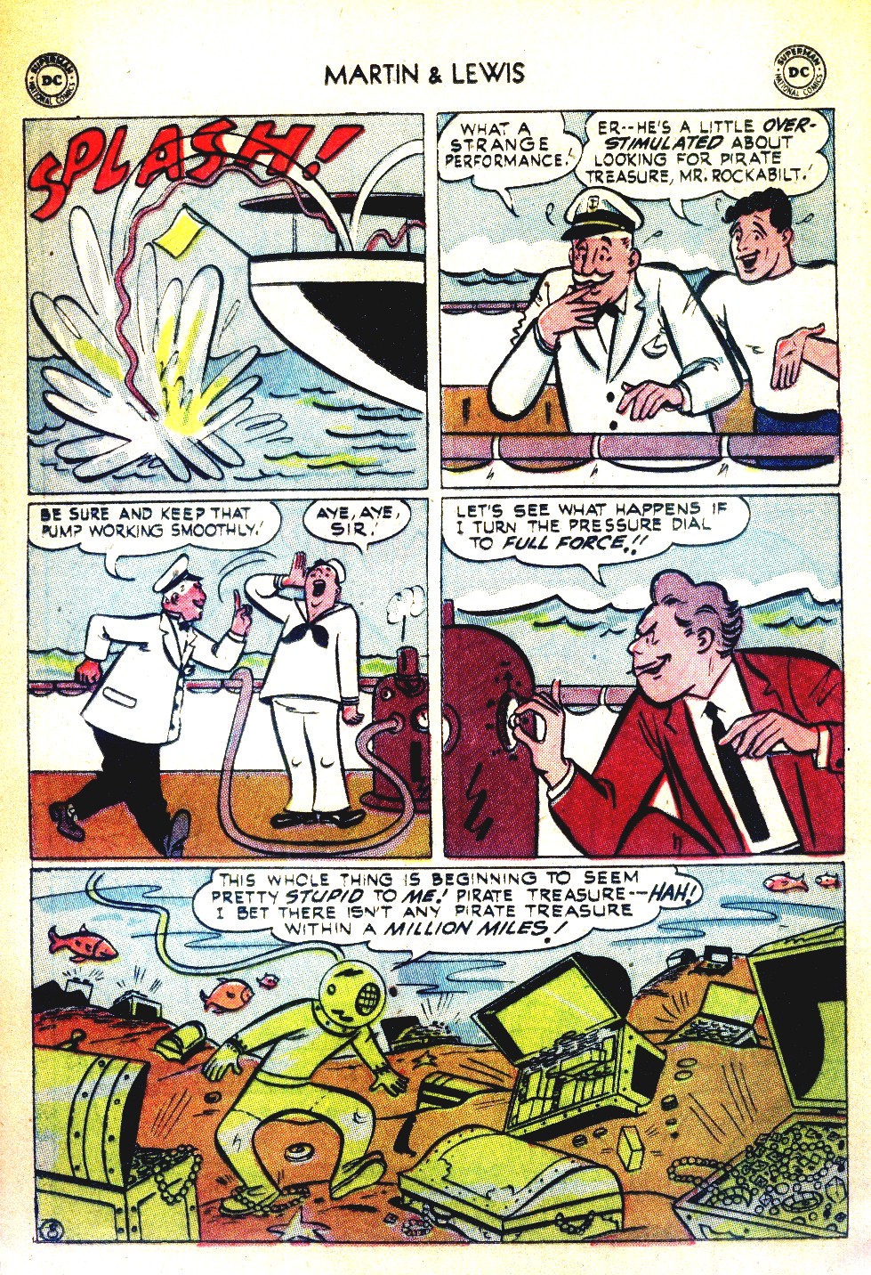 Read online The Adventures of Dean Martin and Jerry Lewis comic -  Issue #16 - 20