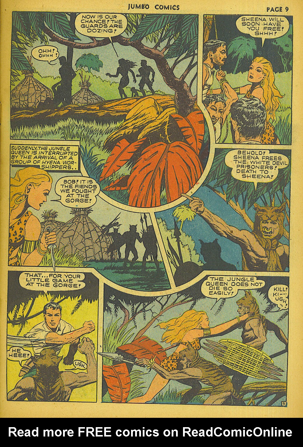 Read online Jumbo Comics comic -  Issue #38 - 11