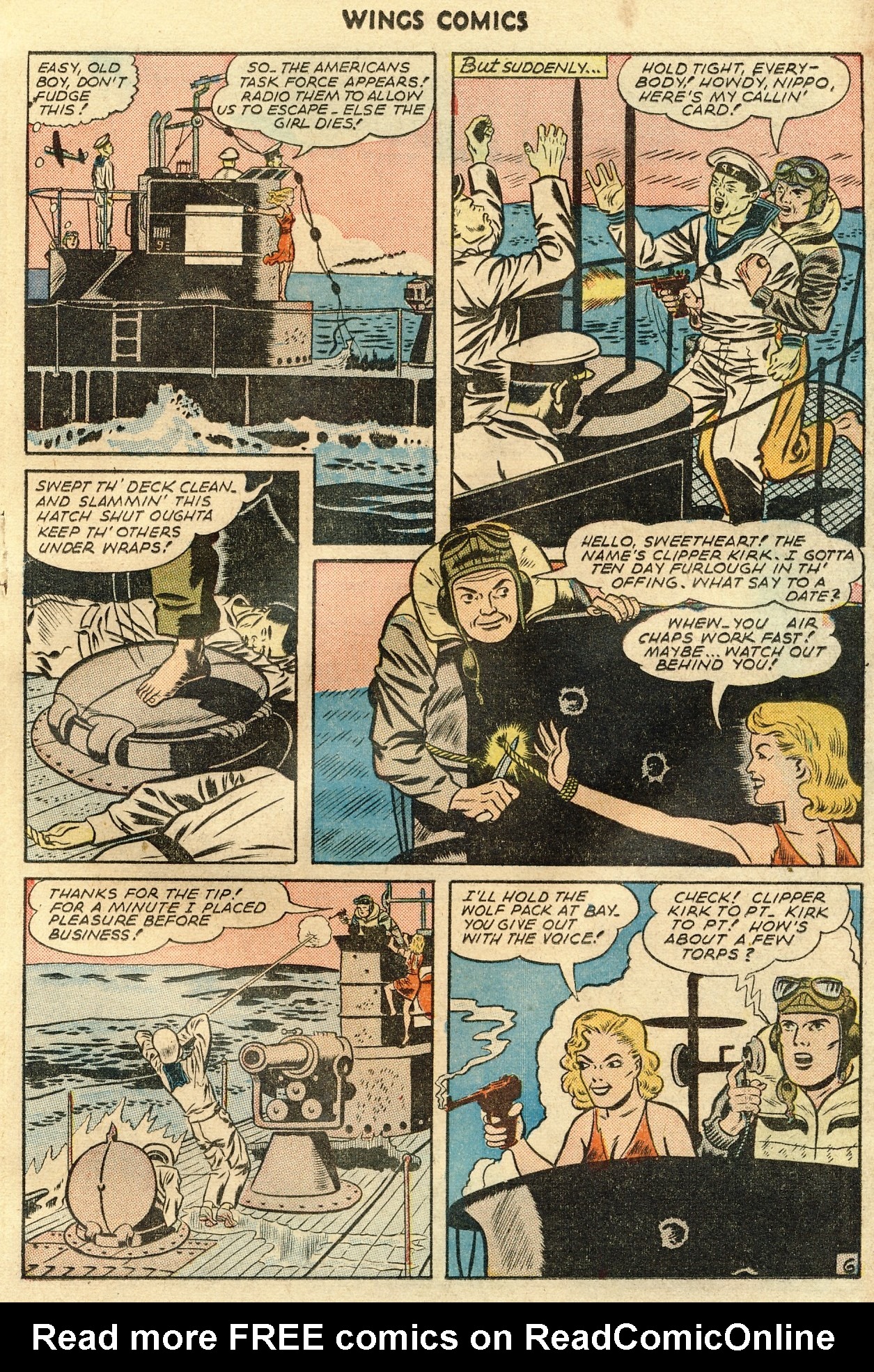 Read online Wings Comics comic -  Issue #59 - 27