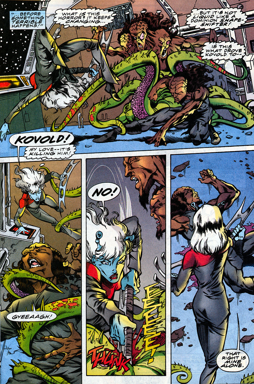 Read online Star Trek: Starfleet Academy (1996) comic -  Issue #19 - 22