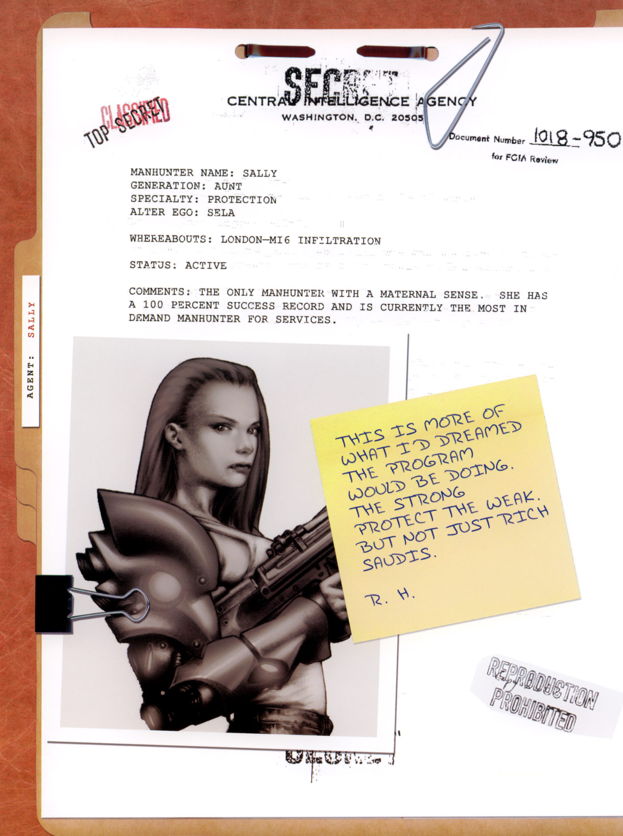 Read online Athena Inc. Agent Roster comic -  Issue # Full - 21