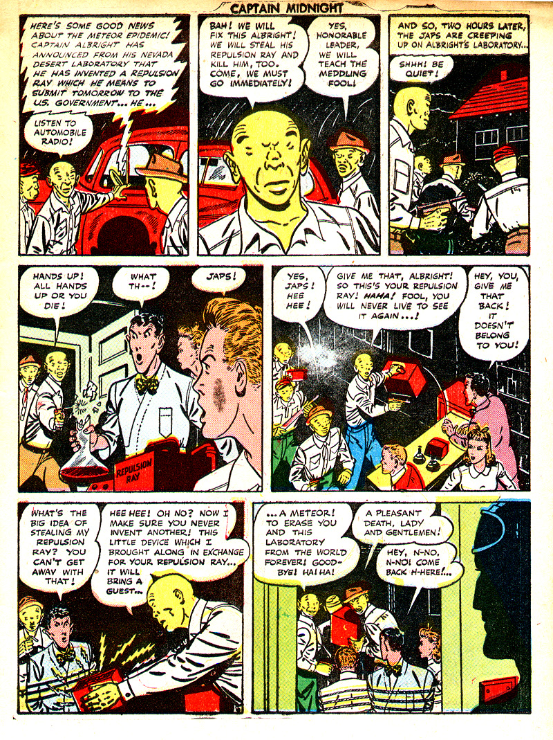 Read online Captain Midnight (1942) comic -  Issue #38 - 46