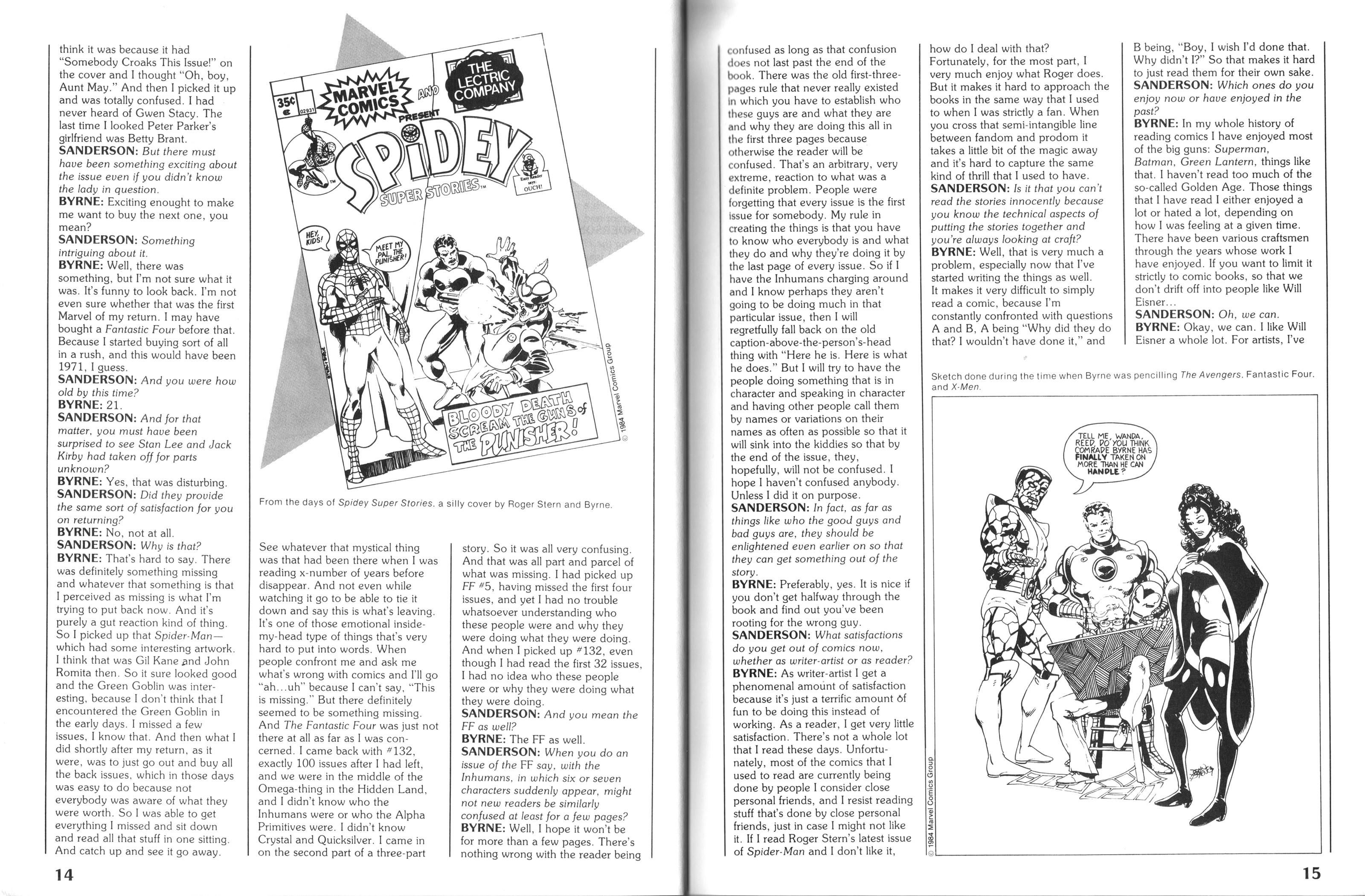 Read online Focus on John Byrne comic -  Issue # Full - 8