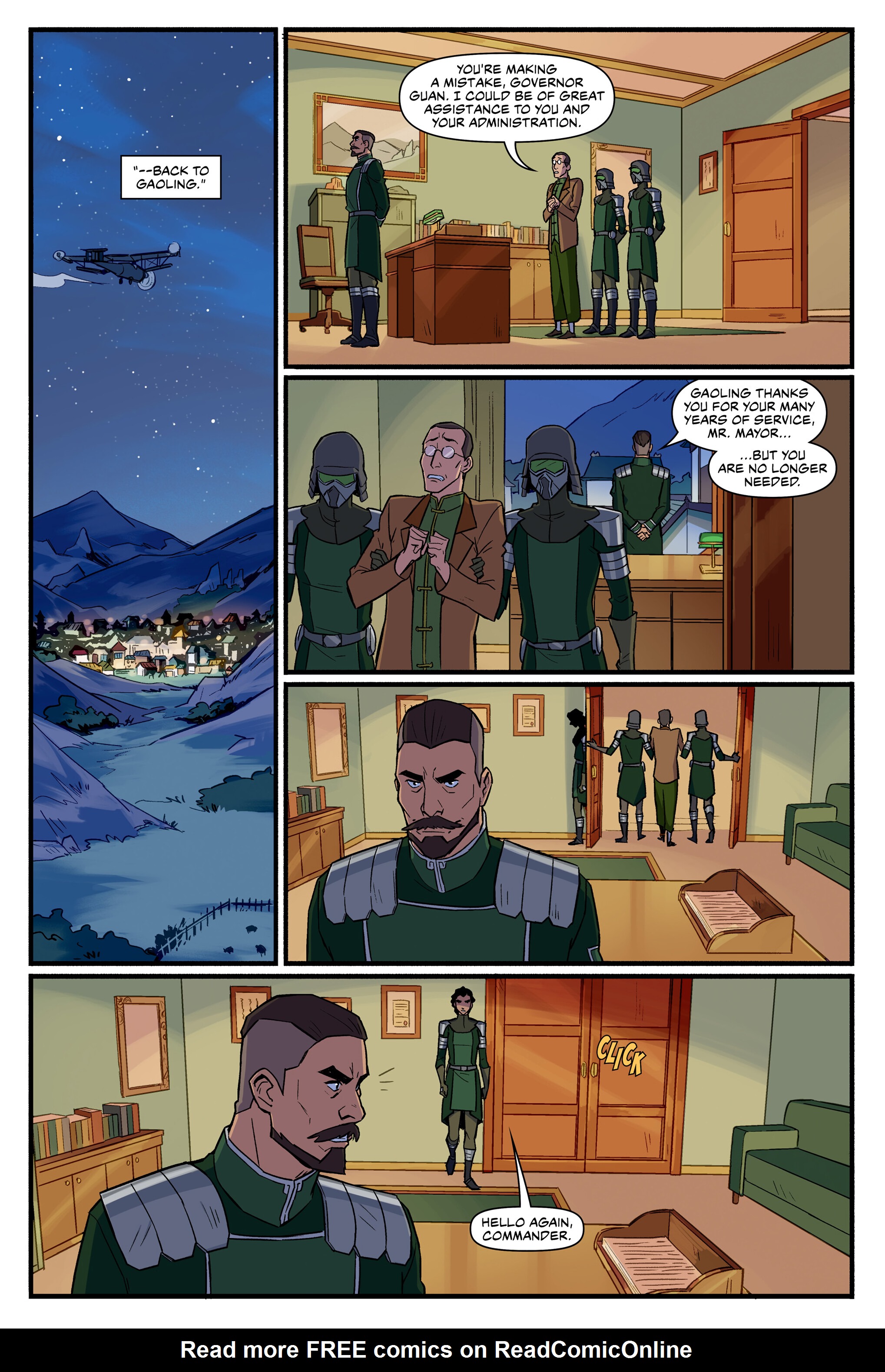 Read online Nickelodeon The Legend of Korra: Ruins of the Empire comic -  Issue # TPB 3 - 42