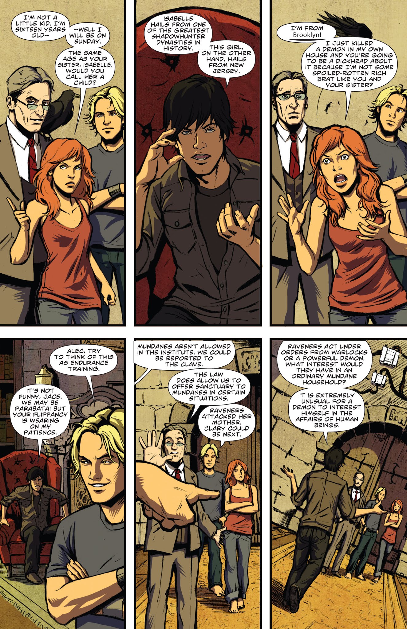 Read online The Mortal Instruments: City of Bones comic -  Issue #2 - 11