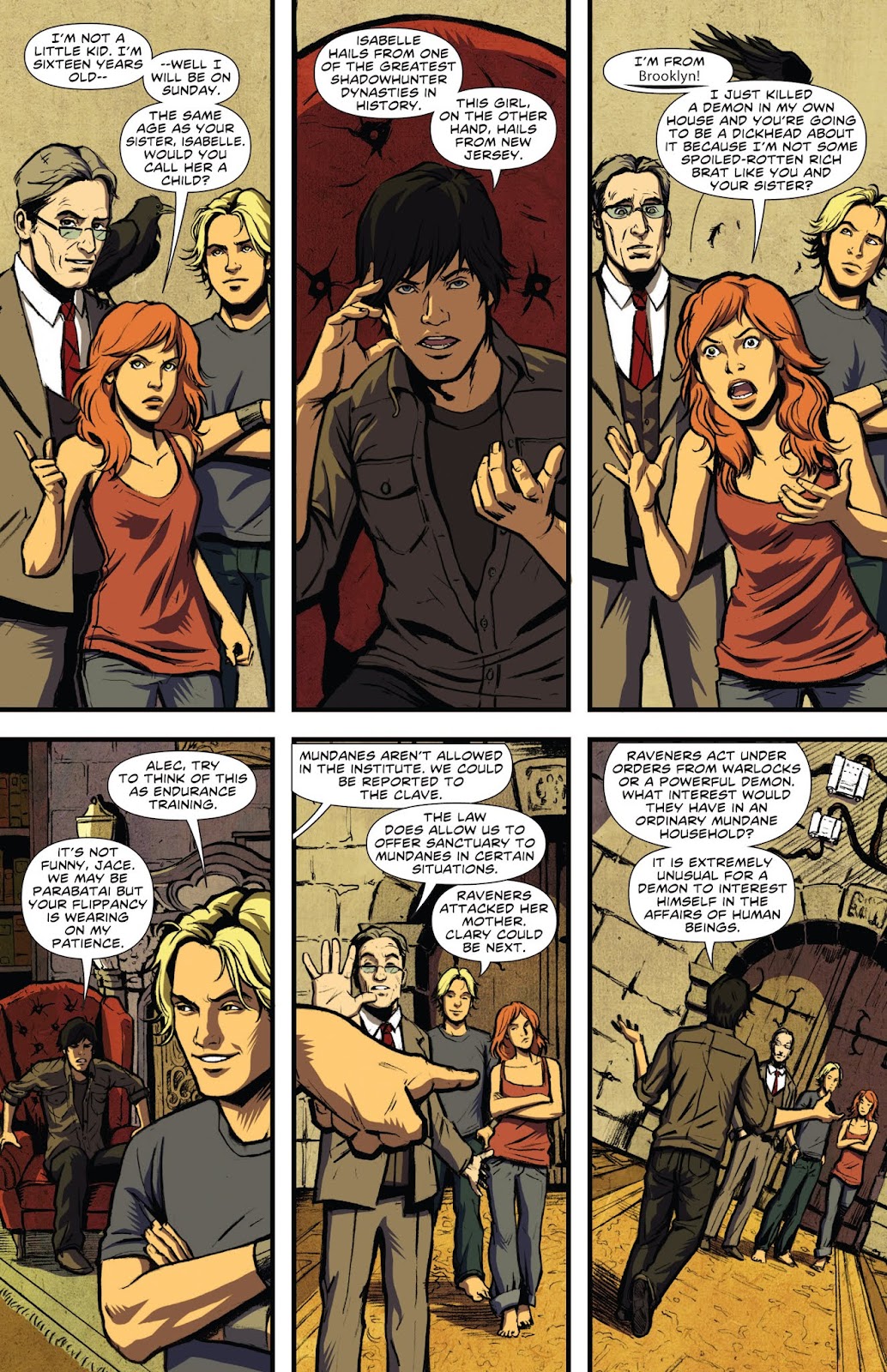 The Mortal Instruments: City of Bones issue 2 - Page 11