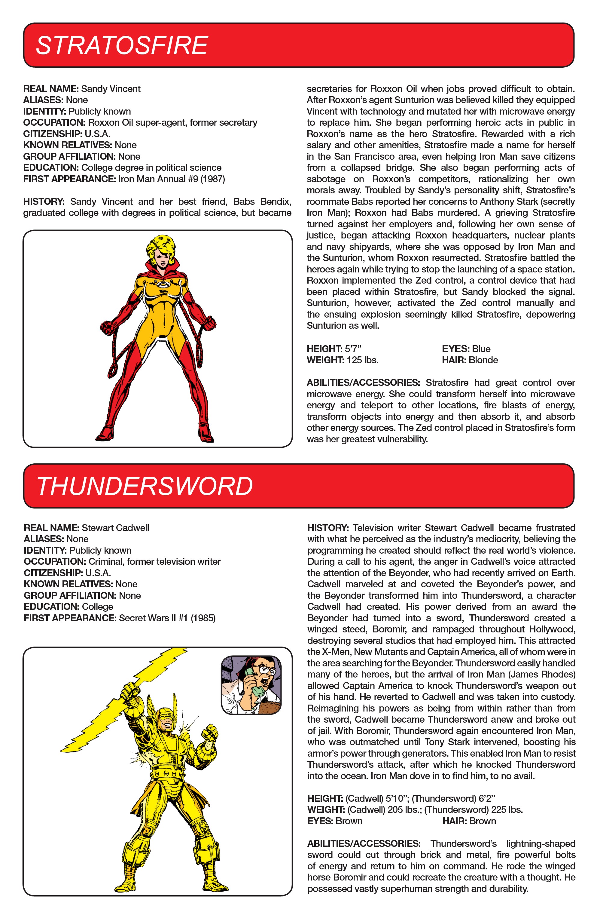 Read online Marvel Legacy:  The 1980's Handbook comic -  Issue # Full - 66