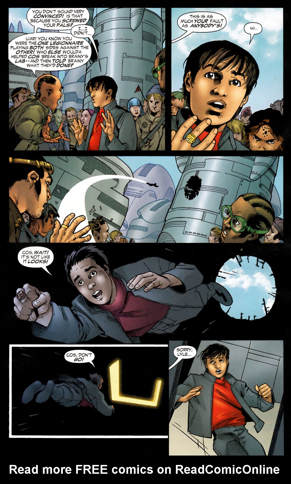 Read online Legion of Super-Heroes (2005) comic -  Issue #9 - 4