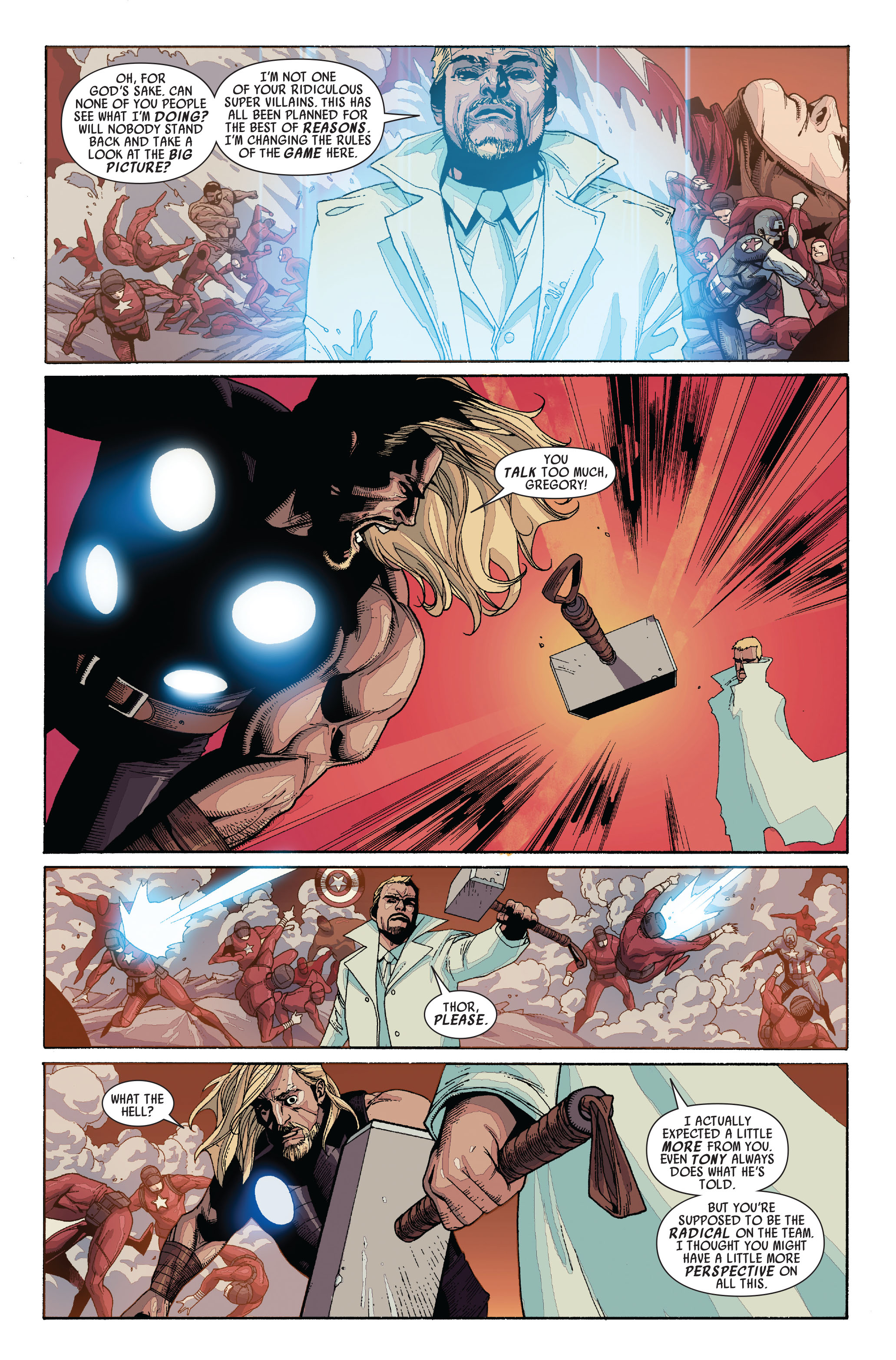 Read online Ultimate Avengers vs. New Ultimates comic -  Issue #6 - 8