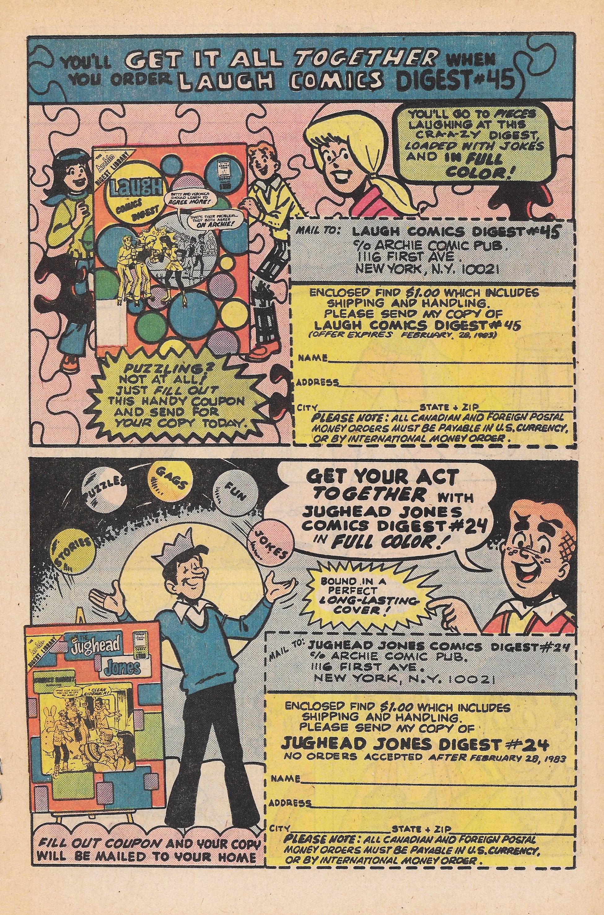 Read online Archie at Riverdale High (1972) comic -  Issue #90 - 19
