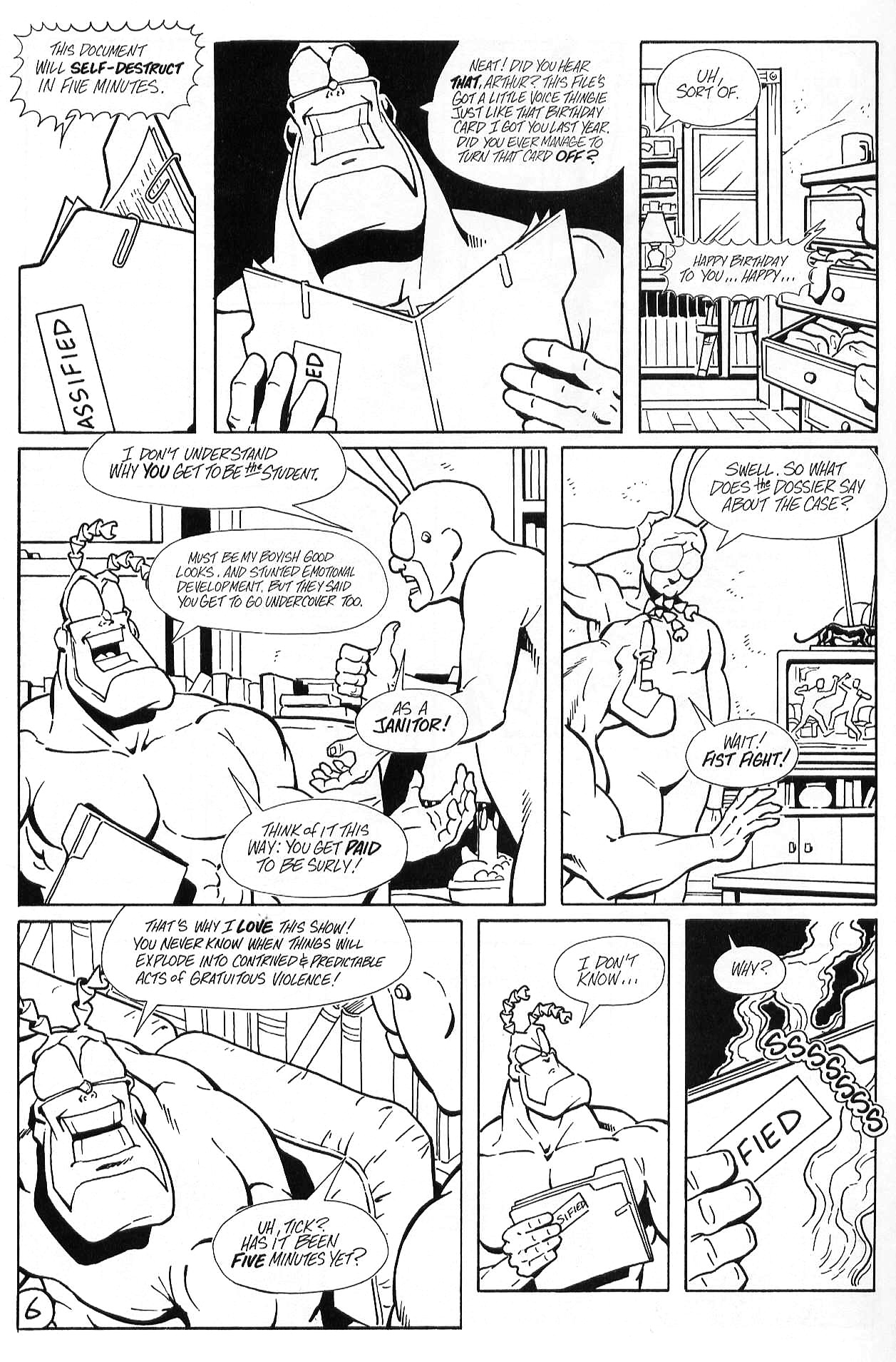 Read online Tick's Big Back To School Special comic -  Issue # Full - 7