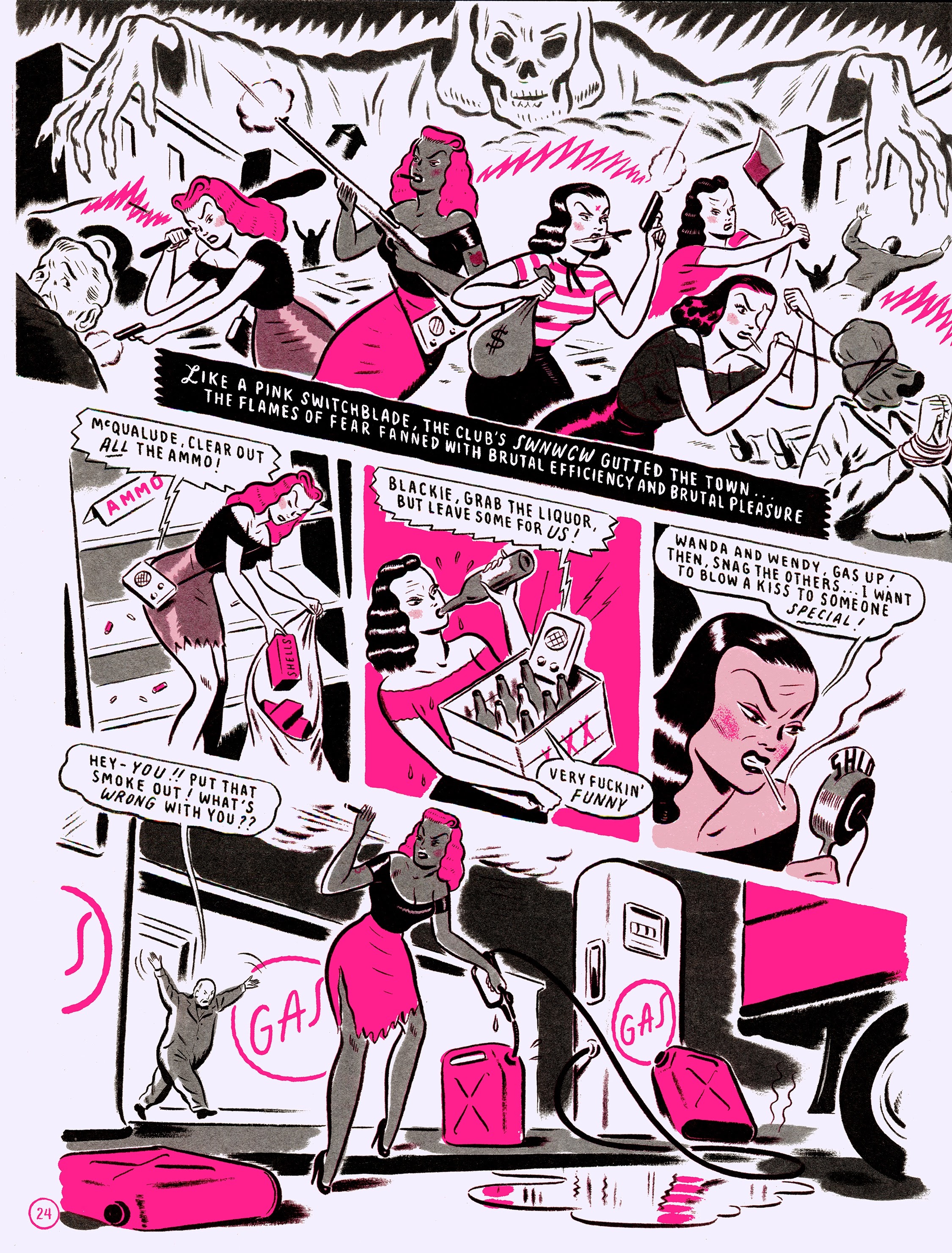 Read online Mean Girls Club: Pink Dawn comic -  Issue # TPB - 21