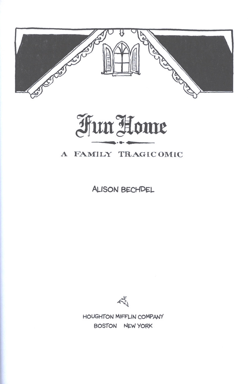 Read online Fun Home: A Family Tragicomic comic -  Issue # TPB - 5