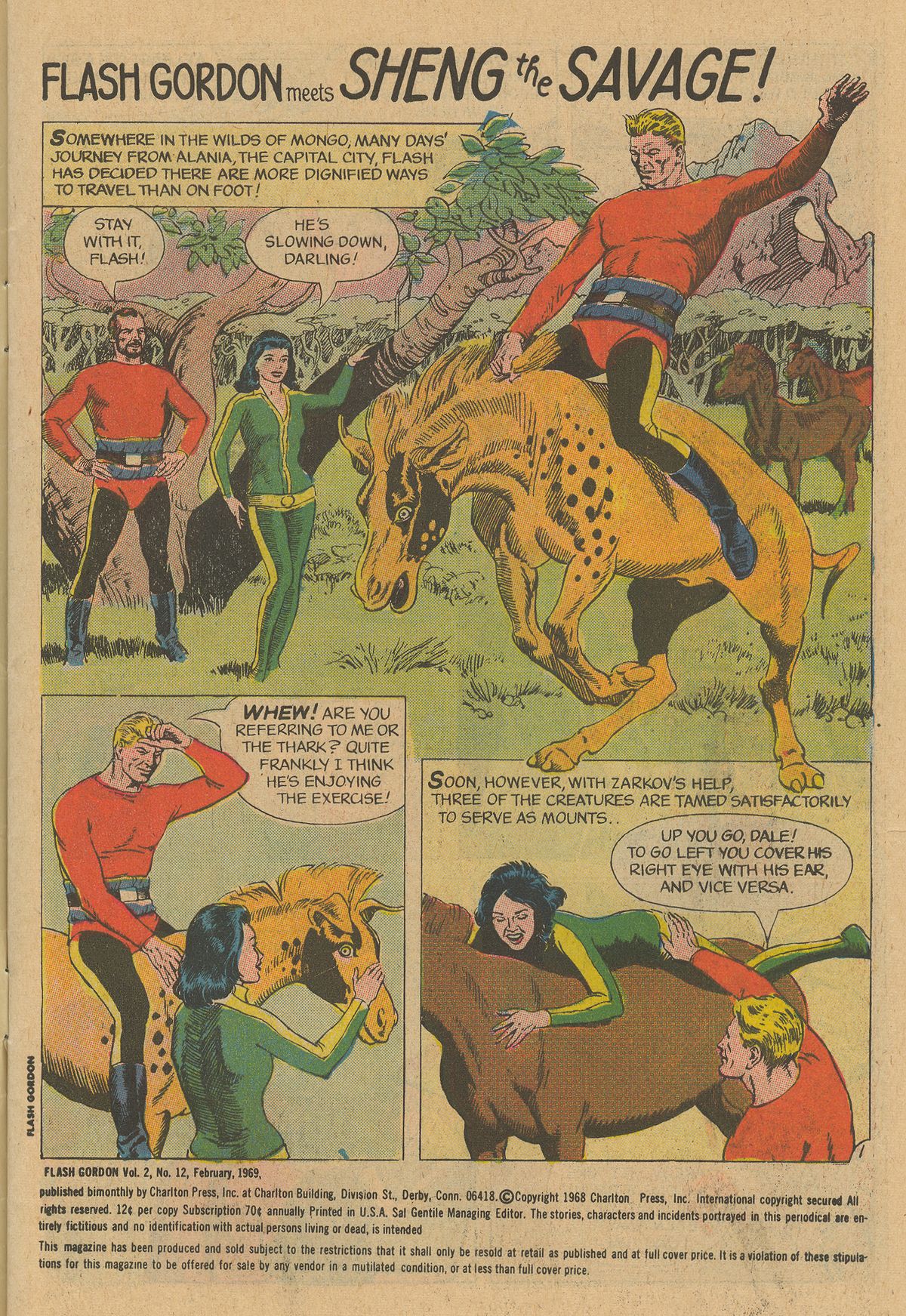 Read online Flash Gordon (1969) comic -  Issue #12 - 3