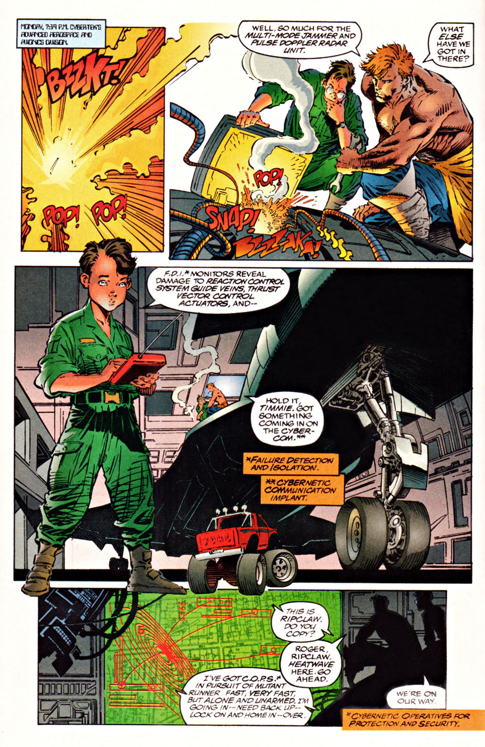 Read online Cyberforce (1992) comic -  Issue #1 - 7