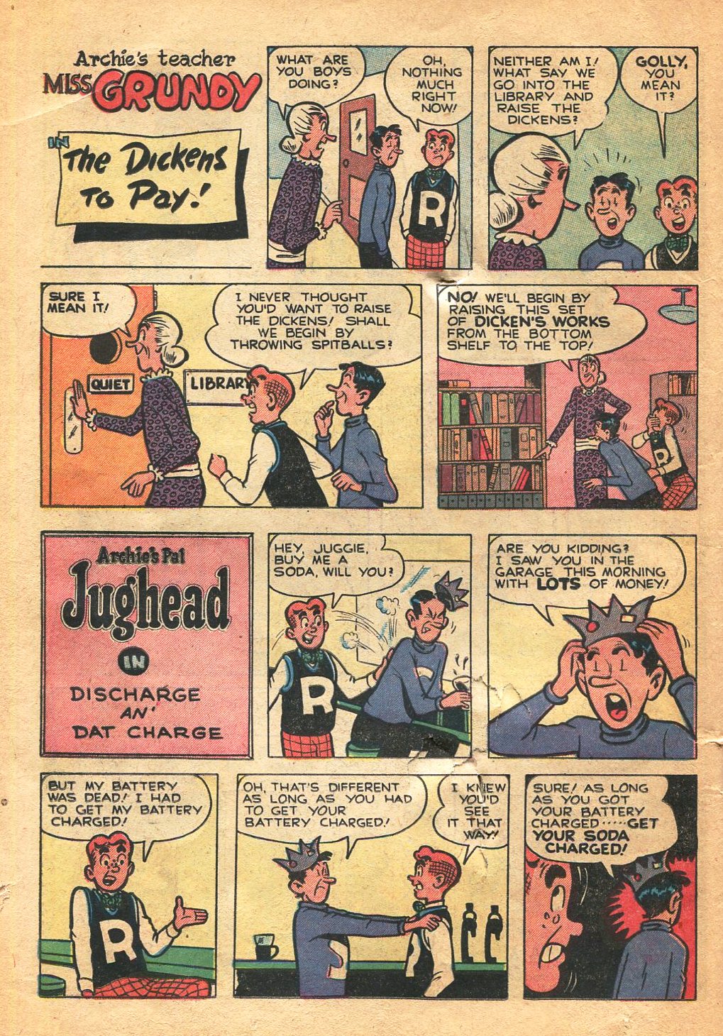 Read online Archie's Joke Book Magazine comic -  Issue #2 - 24