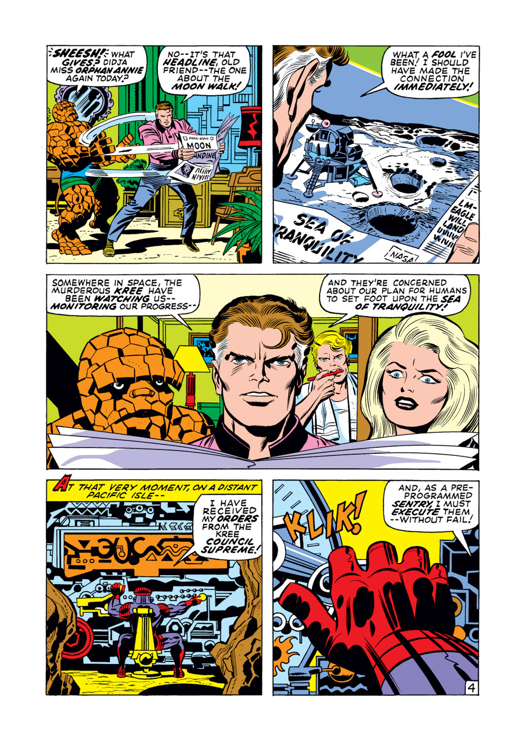 Read online Fantastic Four (1961) comic -  Issue #98 - 5