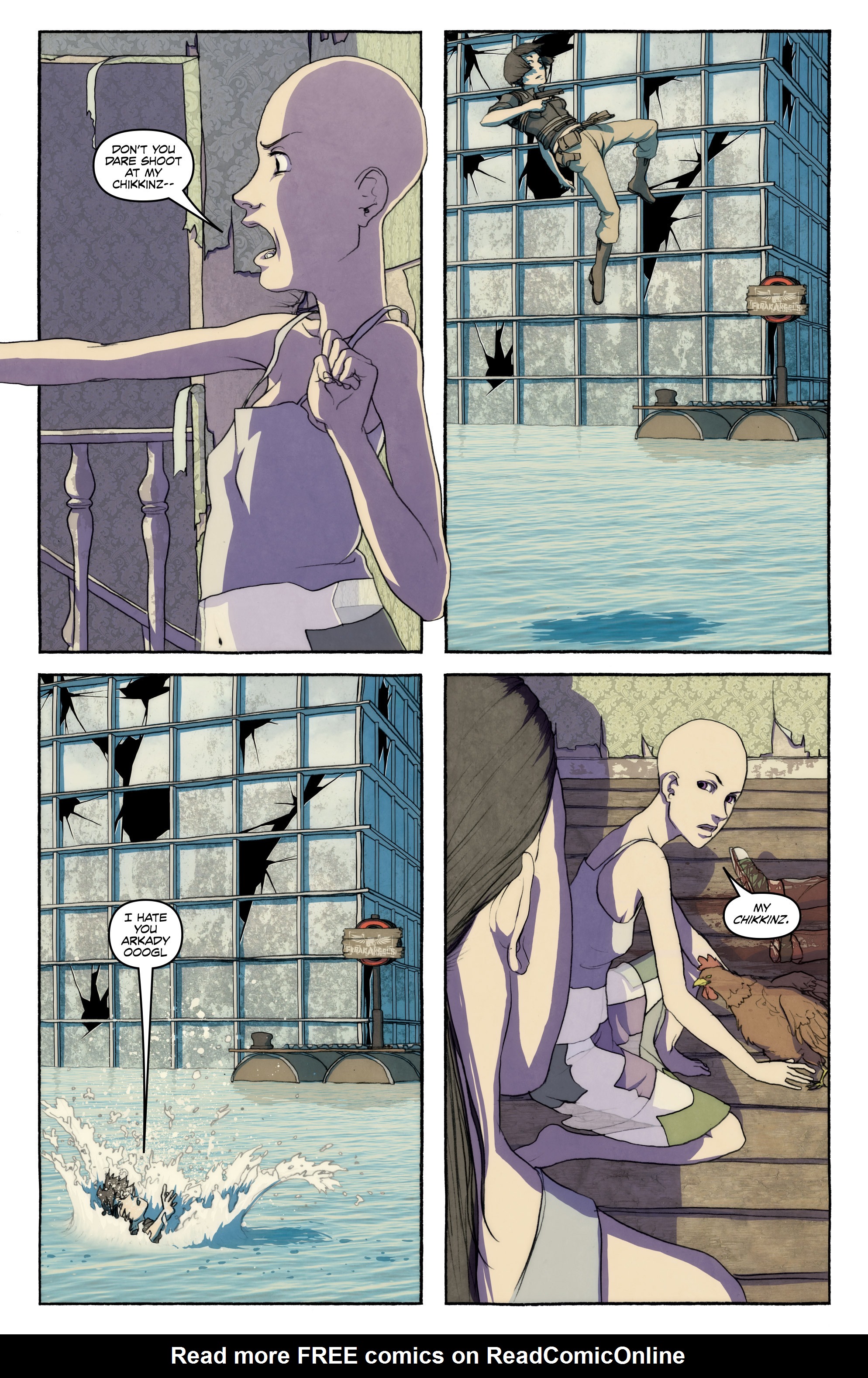 Read online FreakAngels comic -  Issue #3 - 38