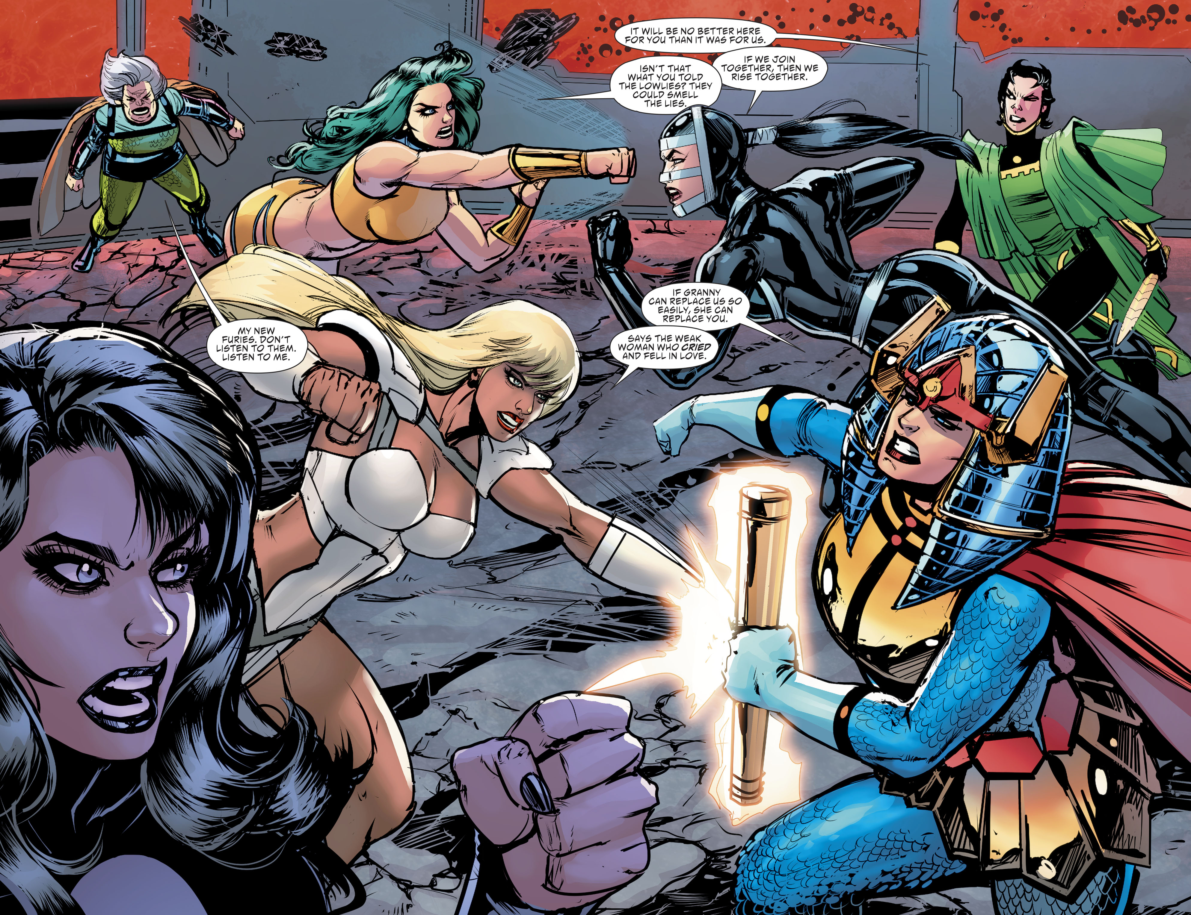 Read online Female Furies comic -  Issue #6 - 14