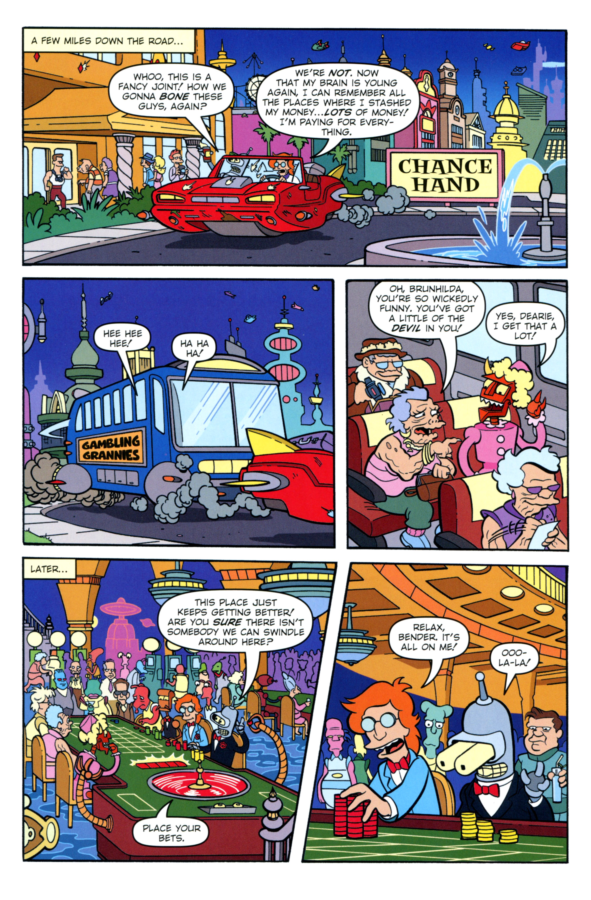 Read online Futurama Comics comic -  Issue #70 - 10