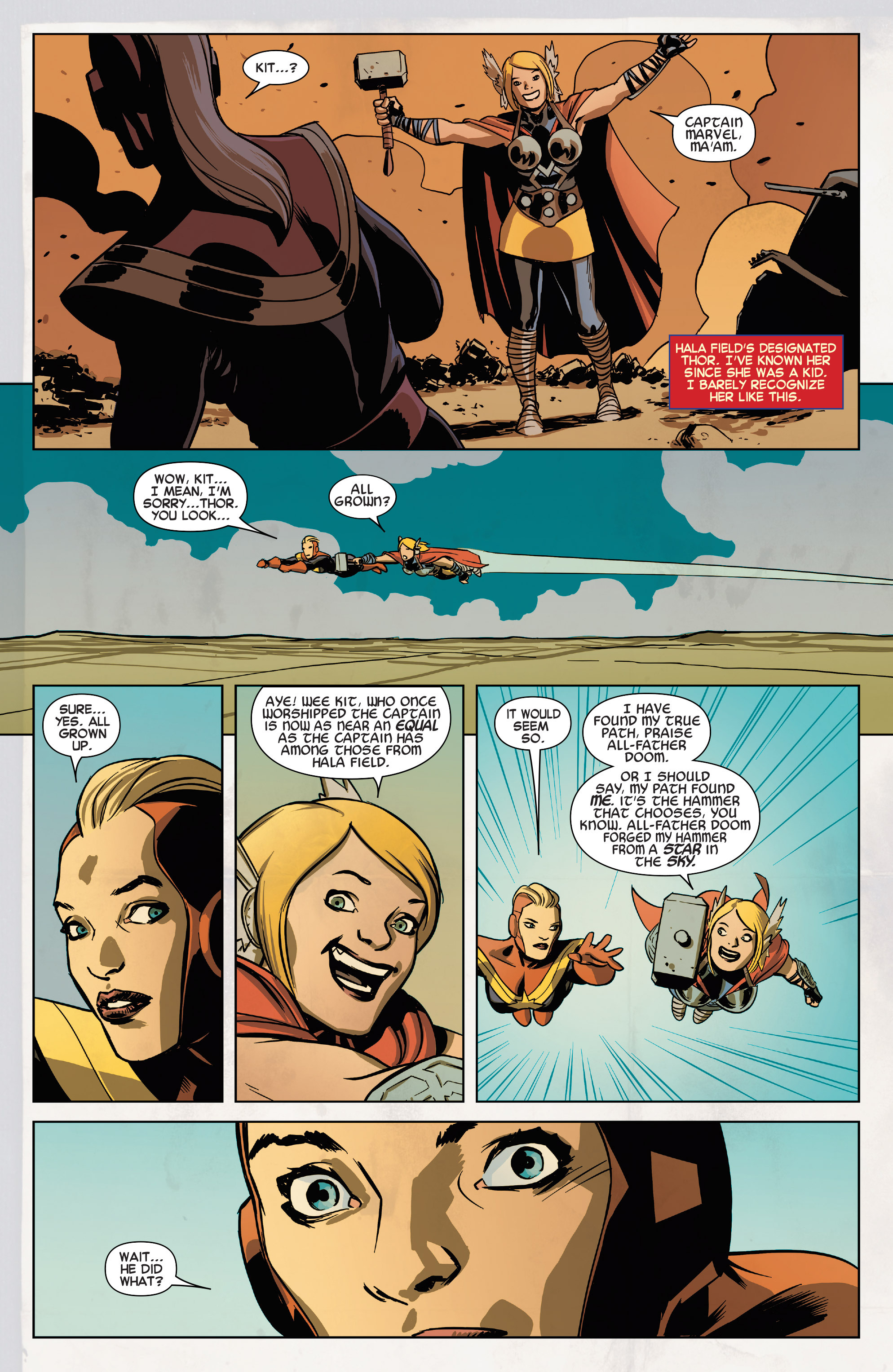 Read online Captain Marvel & the Carol Corps comic -  Issue #1 - 9