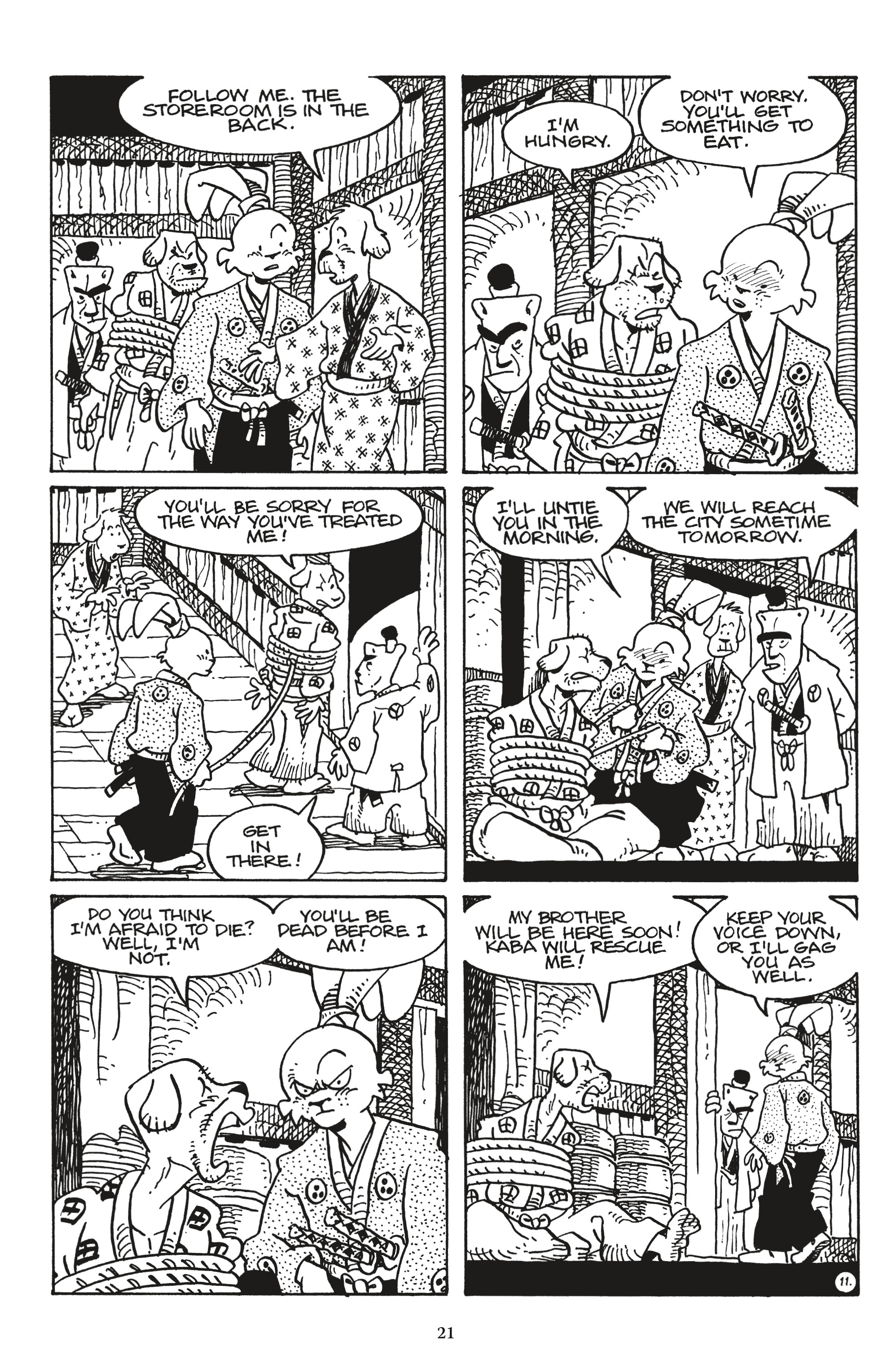 Read online The Usagi Yojimbo Saga comic -  Issue # TPB 8 (Part 1) - 21
